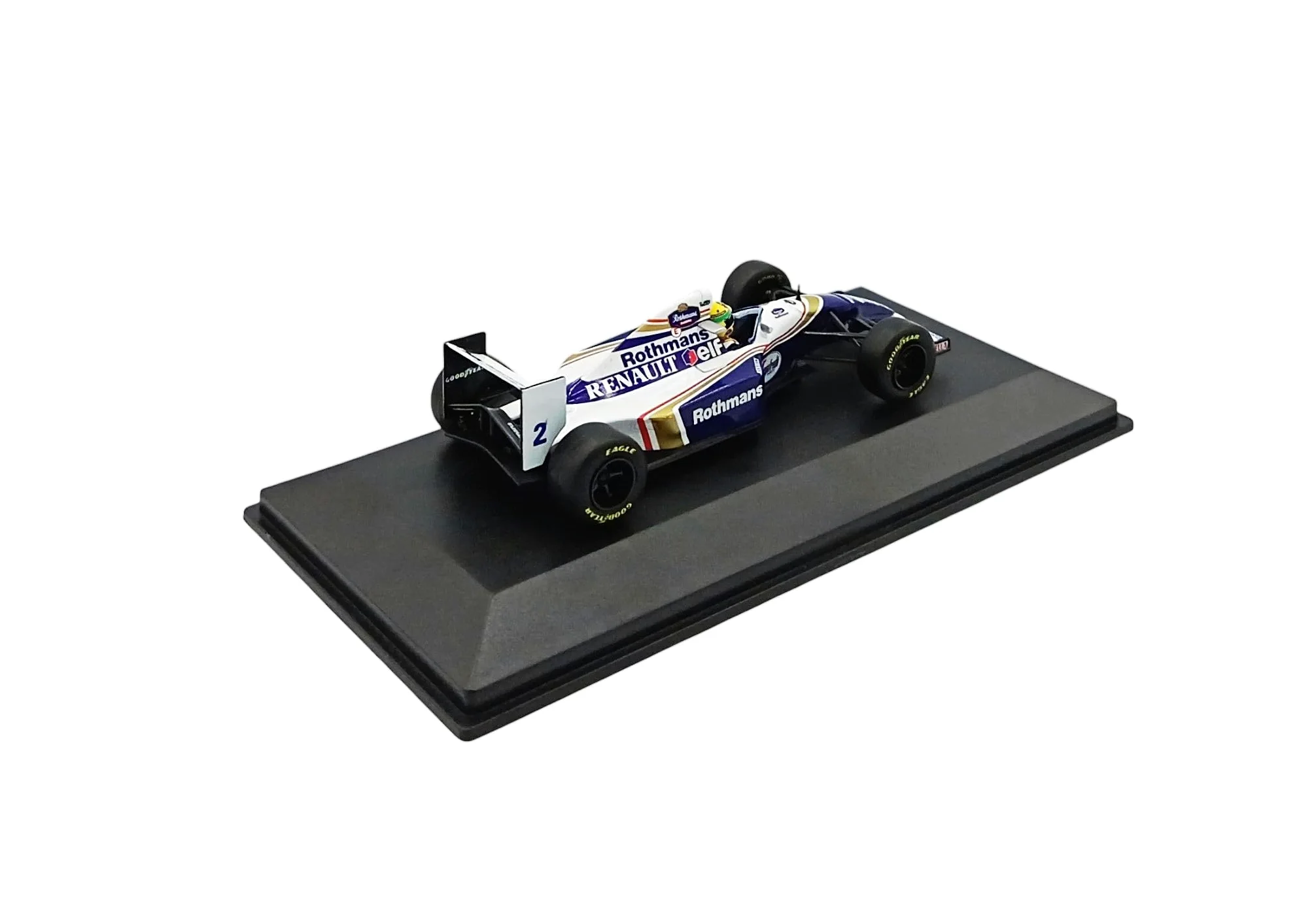 OPO 10 Auto di Formula 1 Compatibile con Renault Williams FW16#2 Ayrton Senna GP del Brasile 1994 - Scala 1/43 W430008