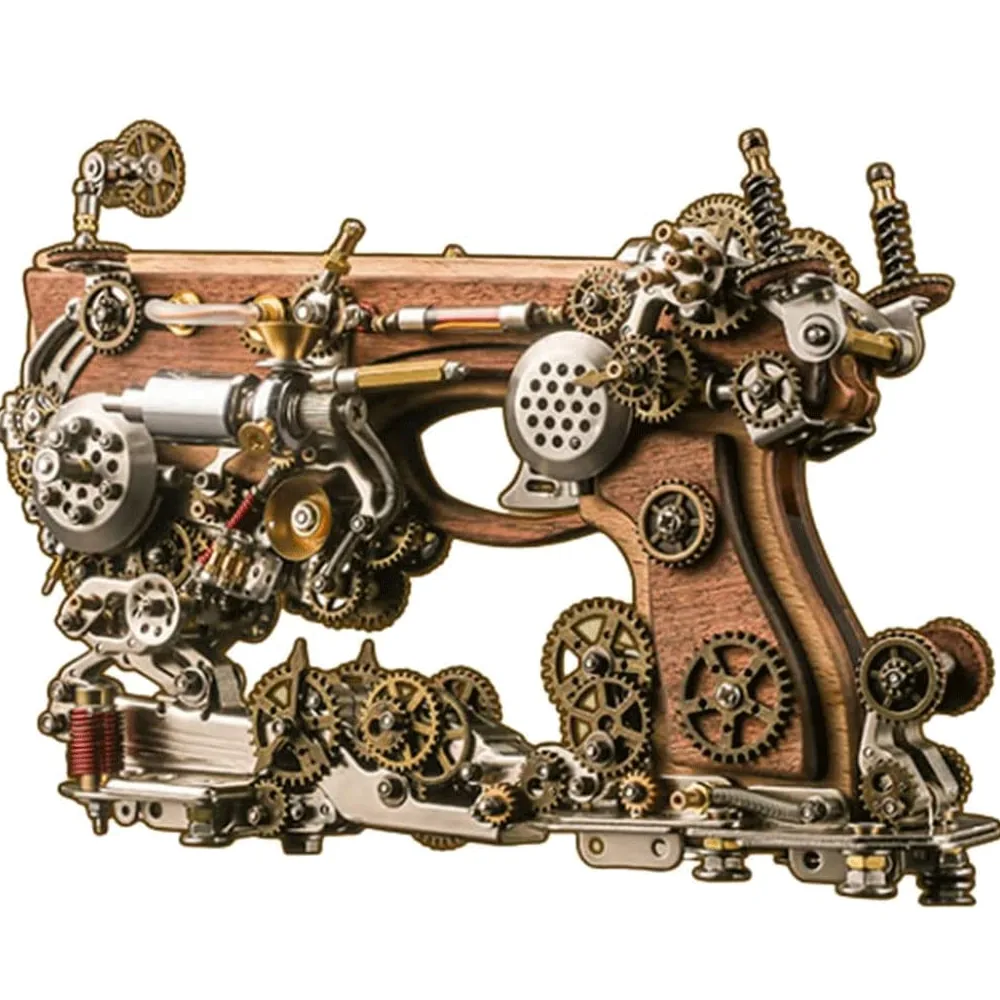 Puzzle 3D per adulti, puzzle 3D in metallo, puzzle 3D creativo in stile steampunk per artigianato, decorazione scrivania, festival