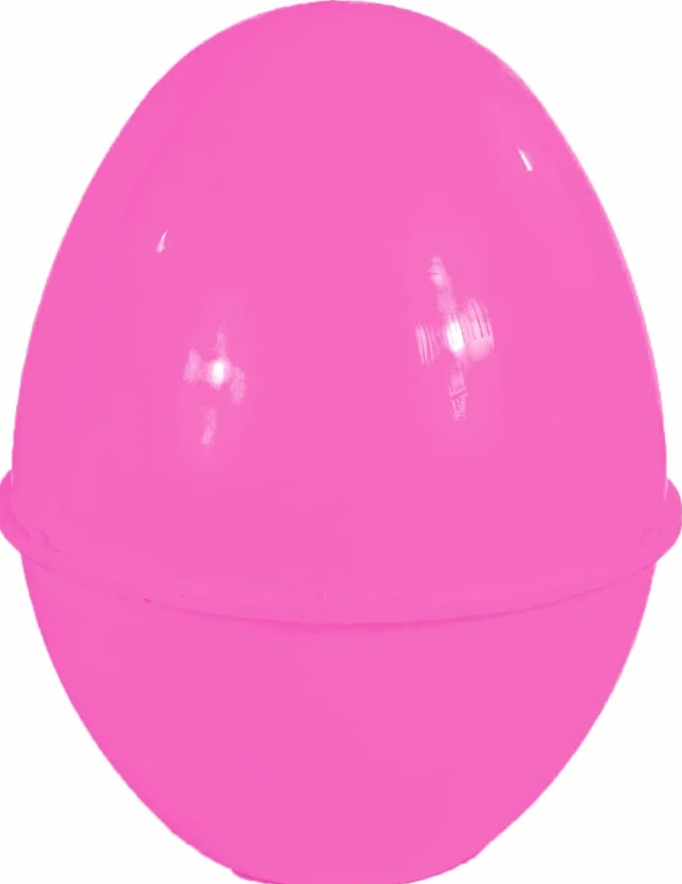 KORAT Uovo di Pasqua Sorpresa Gigante Bambina h. 40cm PASQUALONE Sorpresone Set stoviglie e Posate per Bambini Porta Pranzo infrangibile Resistente Kit Pappa Piatti Rosa (Per Minnie)