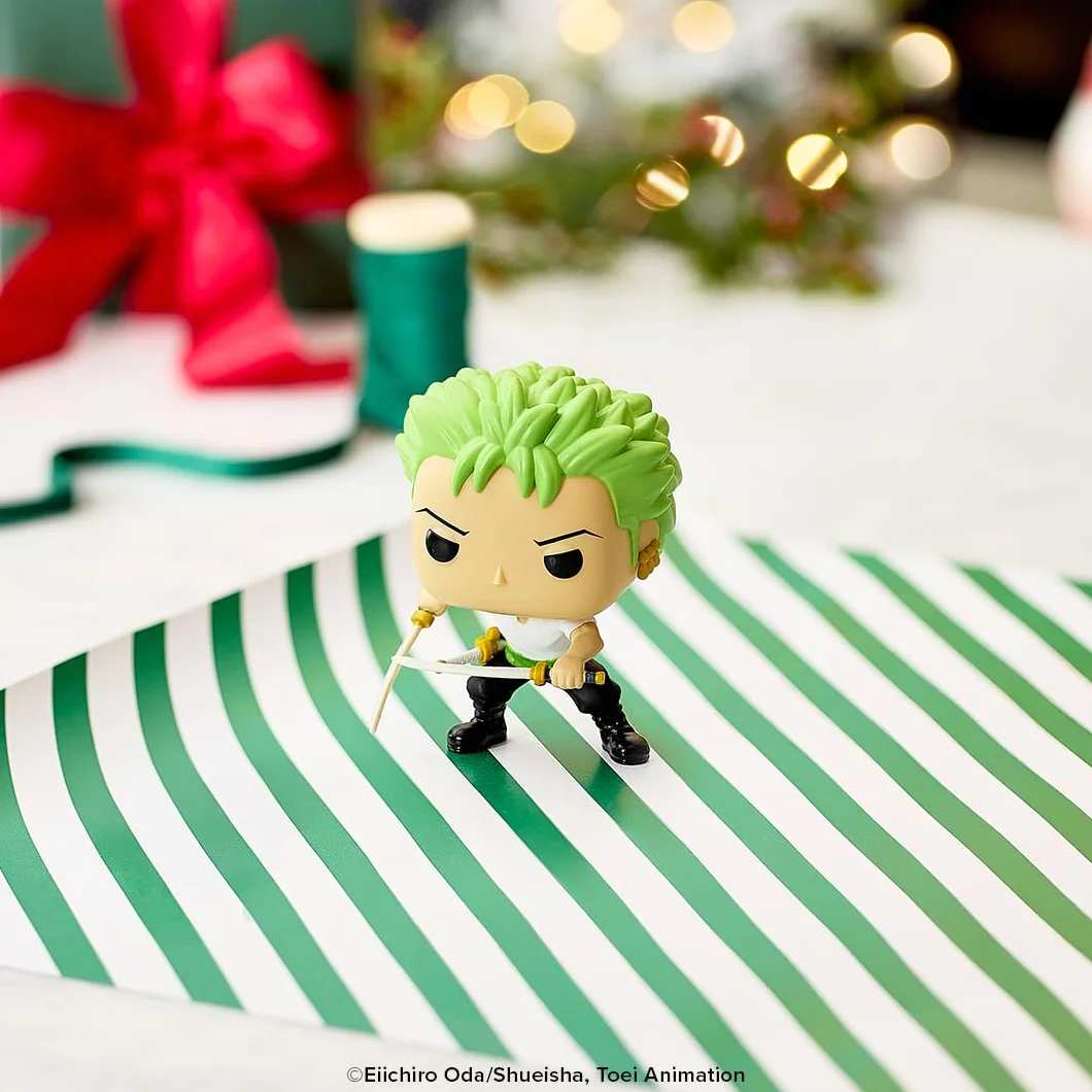 Funko Pop! Animation: One Piece - Roronoa Zoro w/Chase (Styles Vary) - Figura in Vinile da Collezione - Idea Regalo - Merchandising Ufficiale - Giocattoli per Bambini e Adulti - Anime Fans