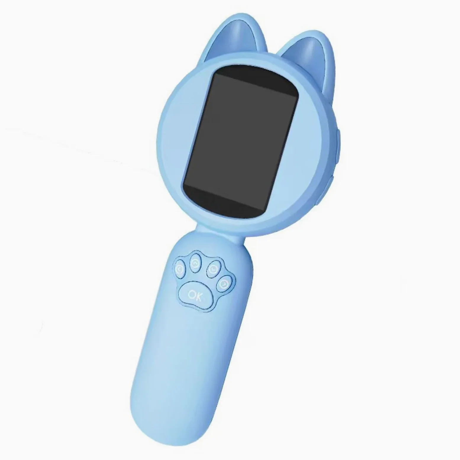Microscopio per Bambini, Schermo IPS HD da 2", Design 3 in 1, 8 Luci LED Integrate, Angolo dell'obiettivo di 20°, Microscopio Giocattolo Educativo per Esterni