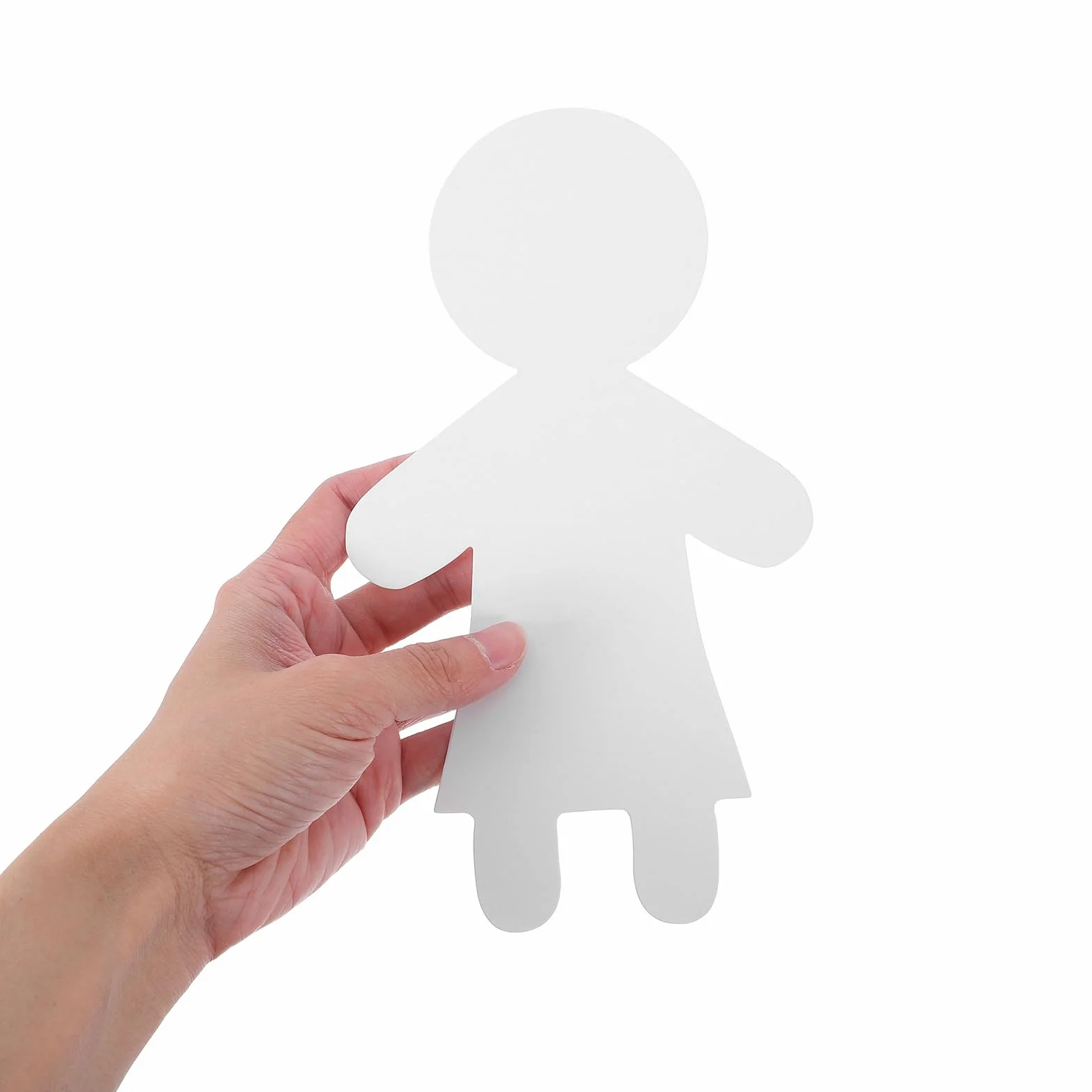 TIDTALEO Ritagli di Bambole di Carta Vuote per Bambini, Sagome di Persone in Cartone per Lavoretti Creativi, Materiale Artistico Educativo per Scuole e attività DIY, 40 Pezzi