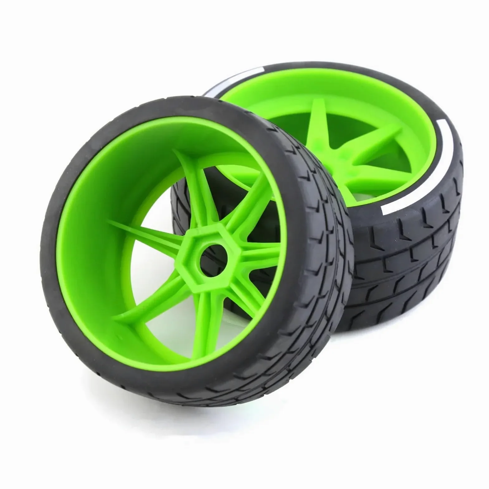 Per Arrma For Felony Per FSR GT 1/7 4 Pezzi 53/107 42/100 Pneumatico 17mm Ruota Esagonale RC Modello Di Auto Parti Aggiornamento Ricambi Modellini RC