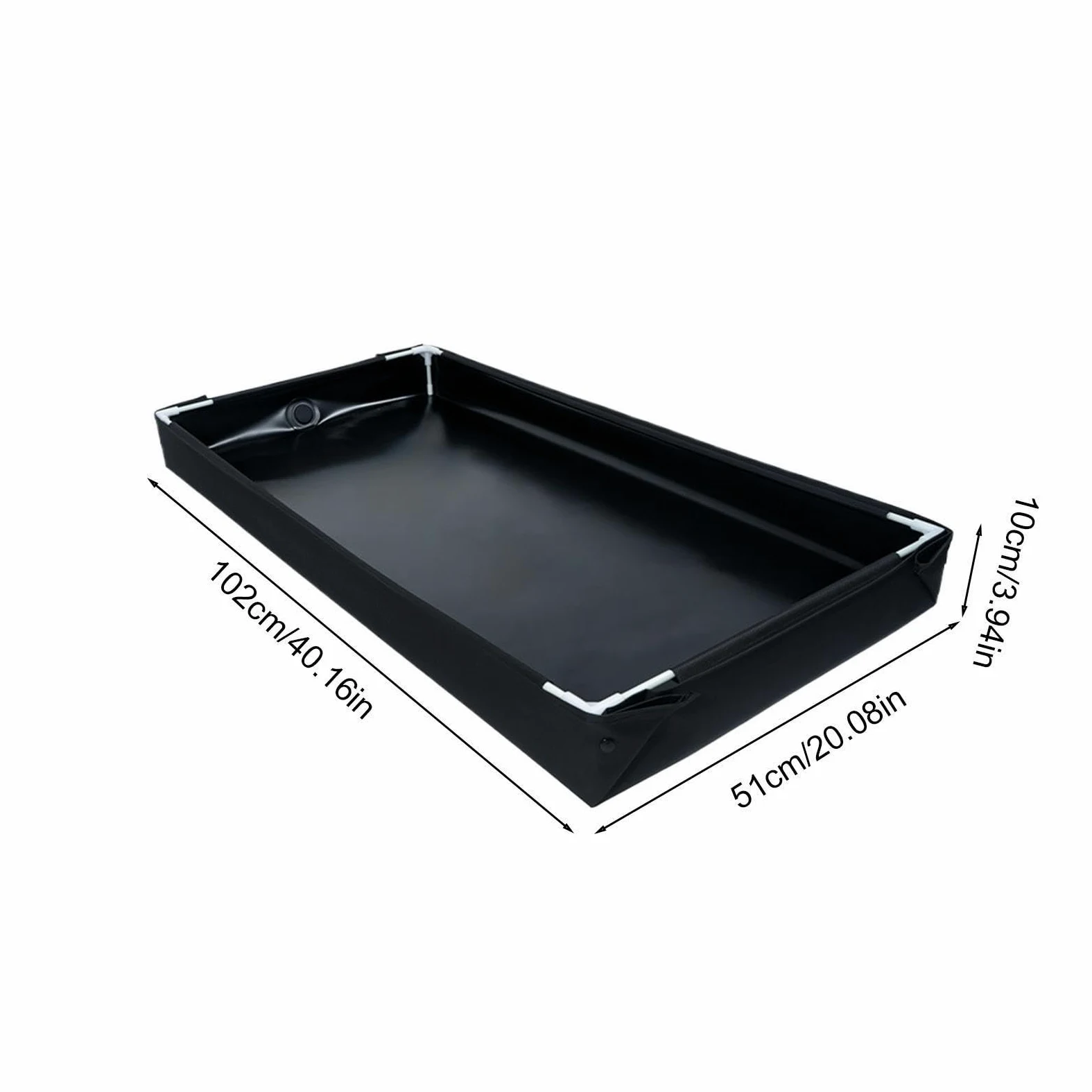 Cassetta per Sabbia Pieghevole Piscina per d'Acqua e Pesca con Tubo di | Sabbiera Portatile Ripiegabile Viaggio, Giardino, Spiaggia, Bambini, Interni, Camper, Campeggio, Casa