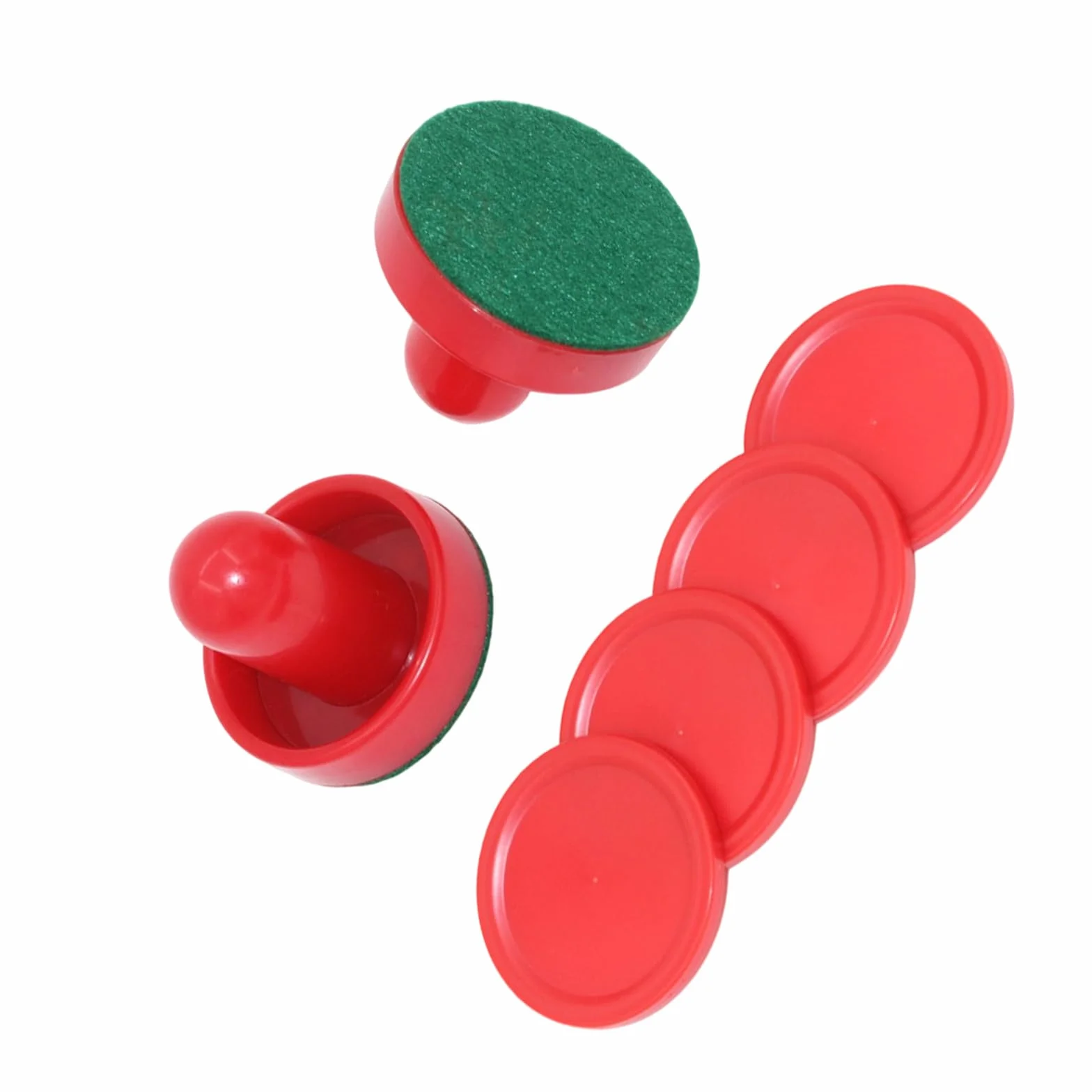Air Table Hockey Game Pusher Con 4 Dischi Standard Air Hockey Paddle E Pucks Tavolo Pusher Set Durevole Paddle E