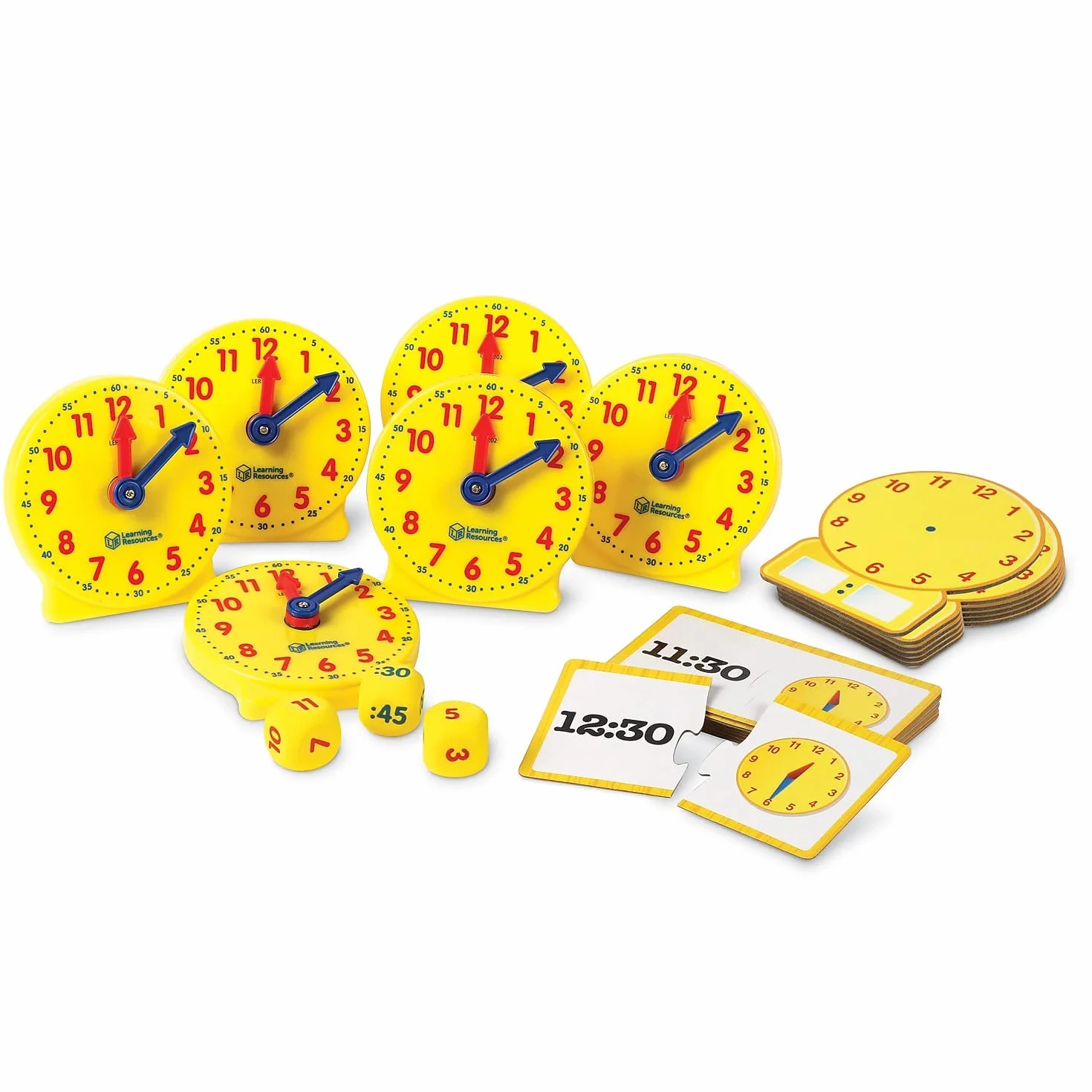 Learning Resources attività per Piccoli Gruppi About Time, Set da 6