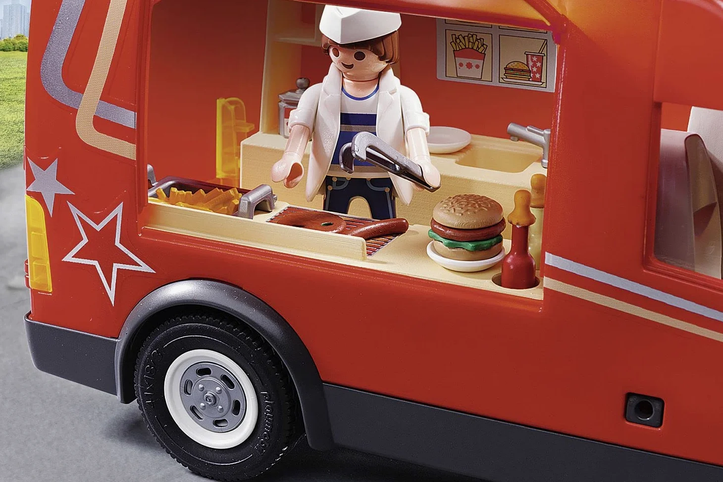 PLAYMOBIL City Life 5677 Food Truck, Giocattoli per Bambini dai 4 Anni