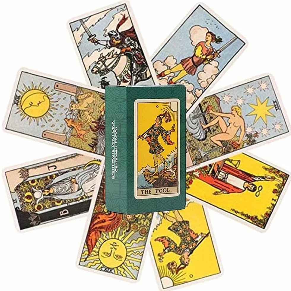Besty Mazzo di Tarocchi per Principianti con Guida, Carte Divinazione Tradizionali