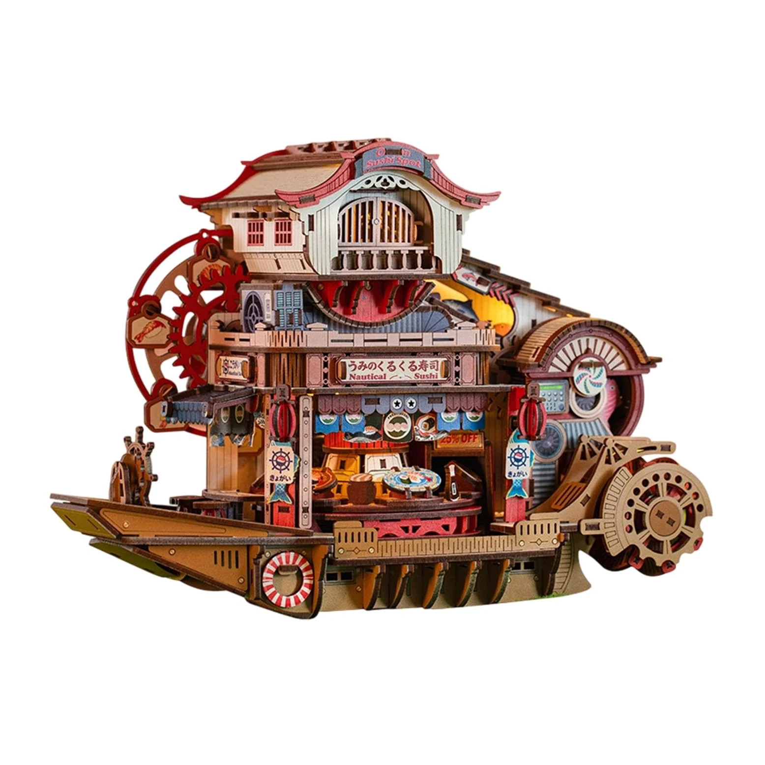 Kit per Casa in Miniatura Fai da Te, Giocattolo per Casa Minuscola Fatto a Mano per Famiglie, Adolescenti E Adulti.