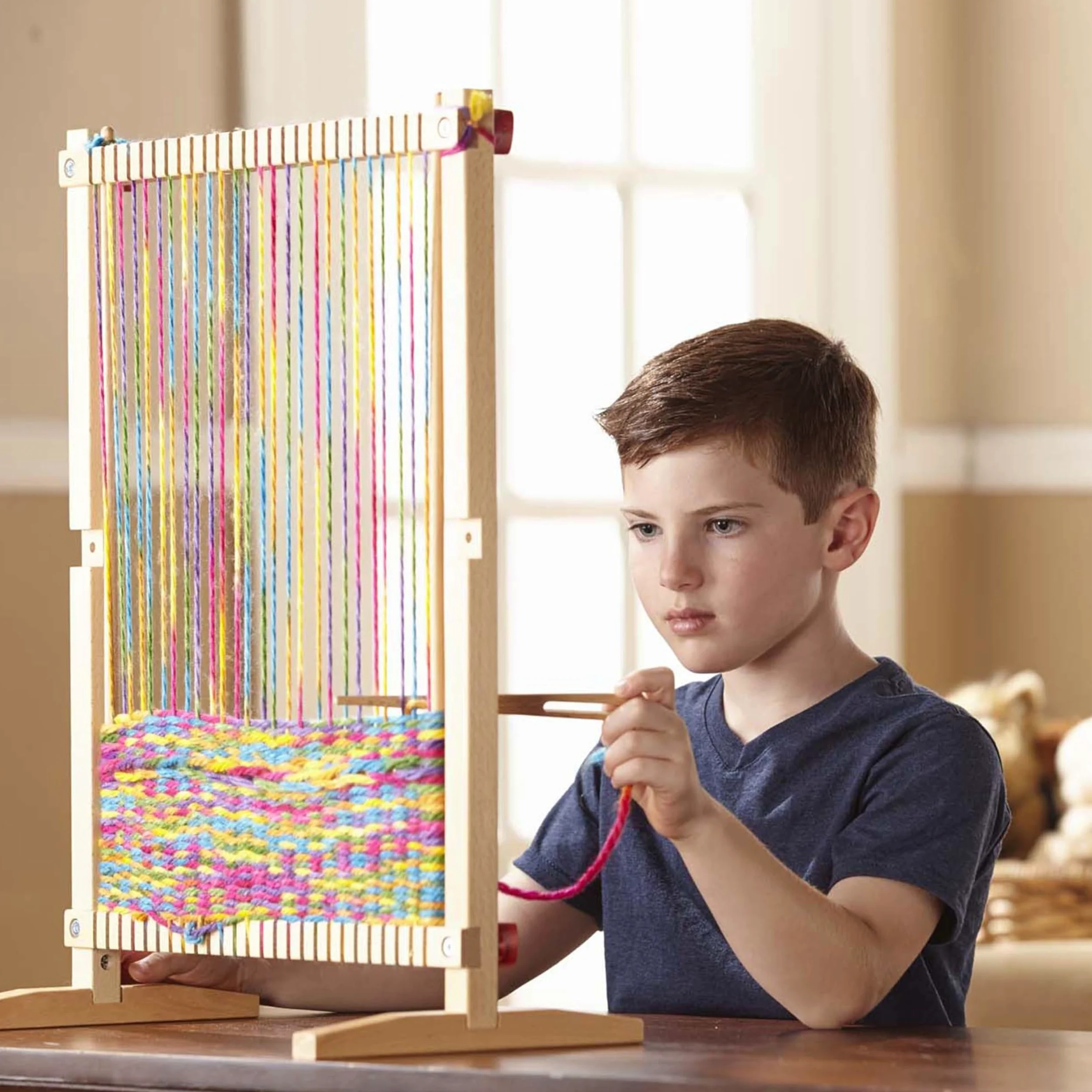 Melissa & Doug - Telaio di Legno per Molteplici Creazioni