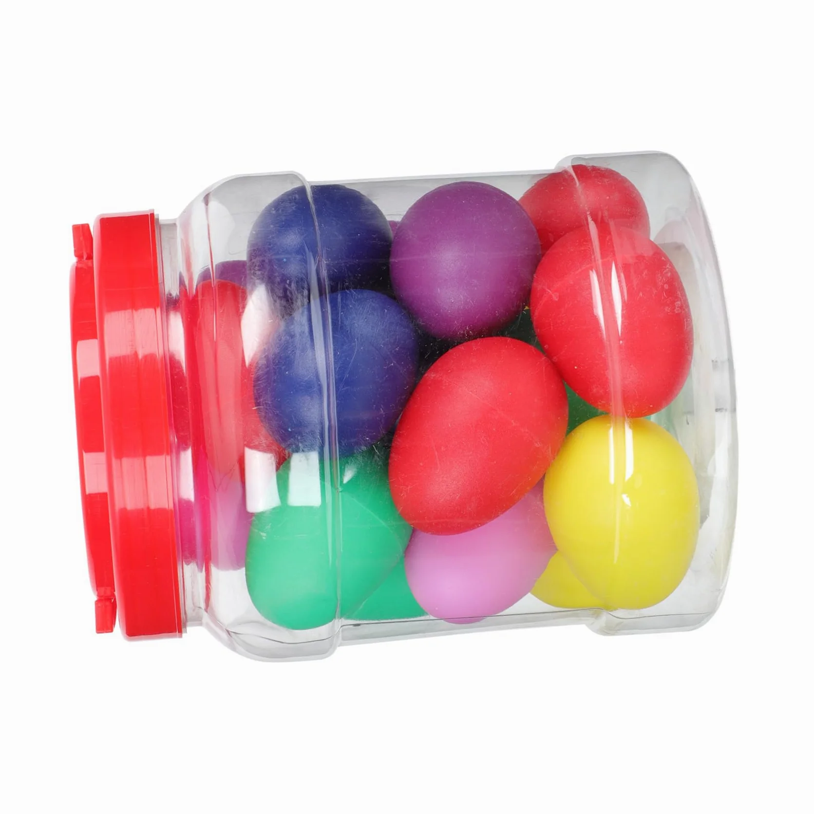 Toddmomy 20 Strumenti Musicali a Uovo per Percussioni per Ragazzo Ragazza, Portatili in Plastica Superficie Liscia per Educazione Precoce e Compleanni Colore Casuale