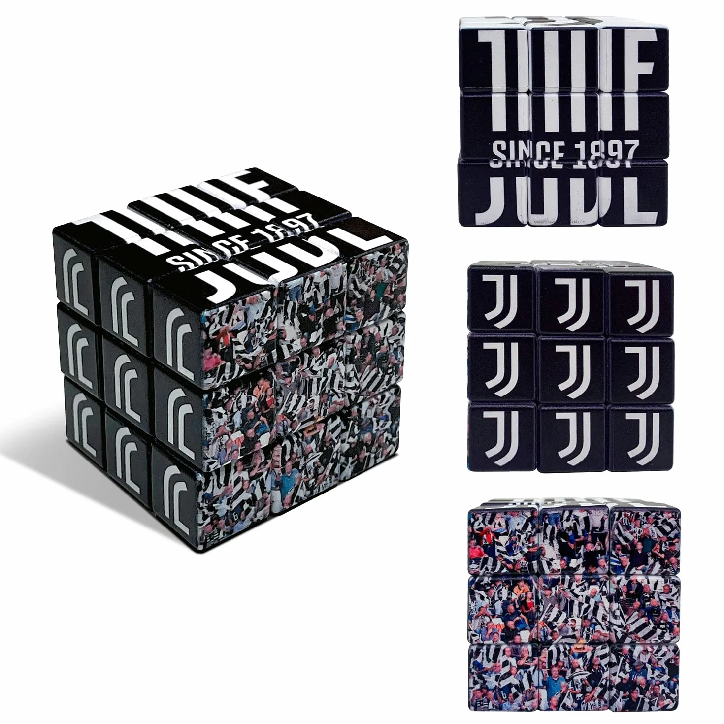 Mondo Toys Cubo di Rubik Juventus 3x3 rompicapo originale