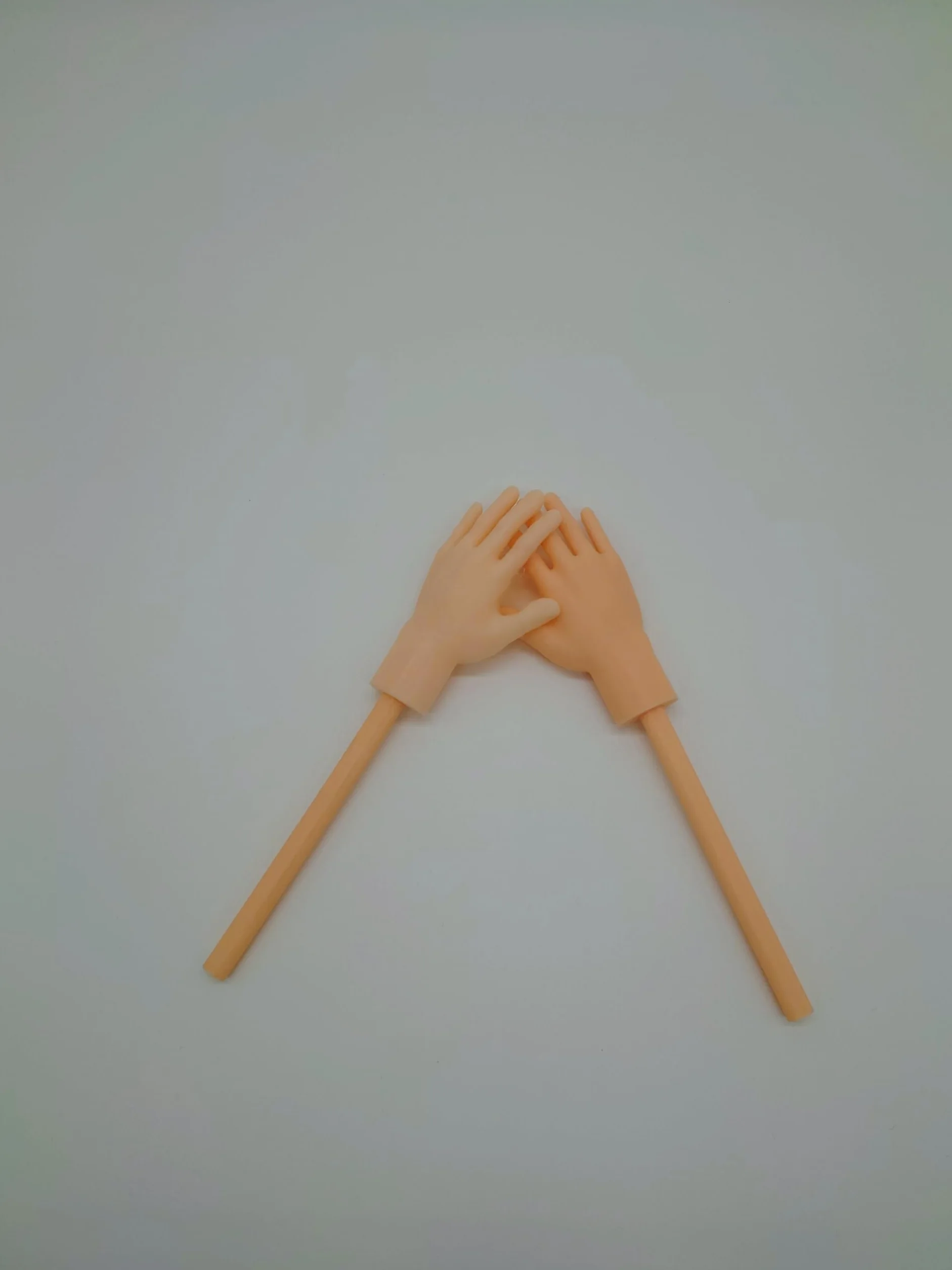 Tiny Hands Piccole mani divertenti con manico Bambole da dito
