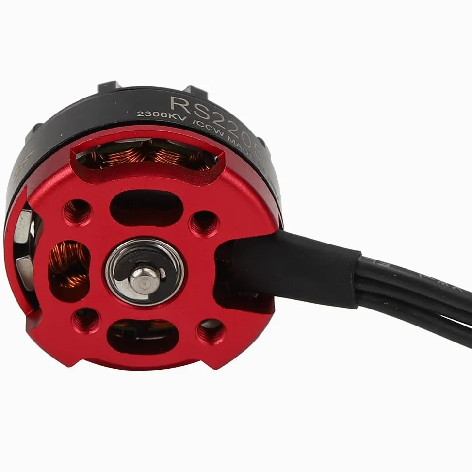 Motore Brushless RS2205 2300KV CW/CCW, Motore Quadricottero RC per Quadricottero Drone FPV Racing (4PCS