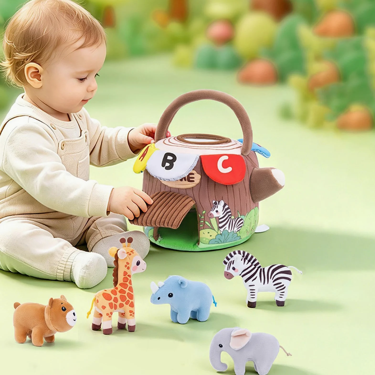 Animali Della Stalla Giocattoli Set Sensoriale di Apprendimento della | Set di animali per simbolico Per Bambini Casa Viaggio Scuola Materna Asilo Feste Classe