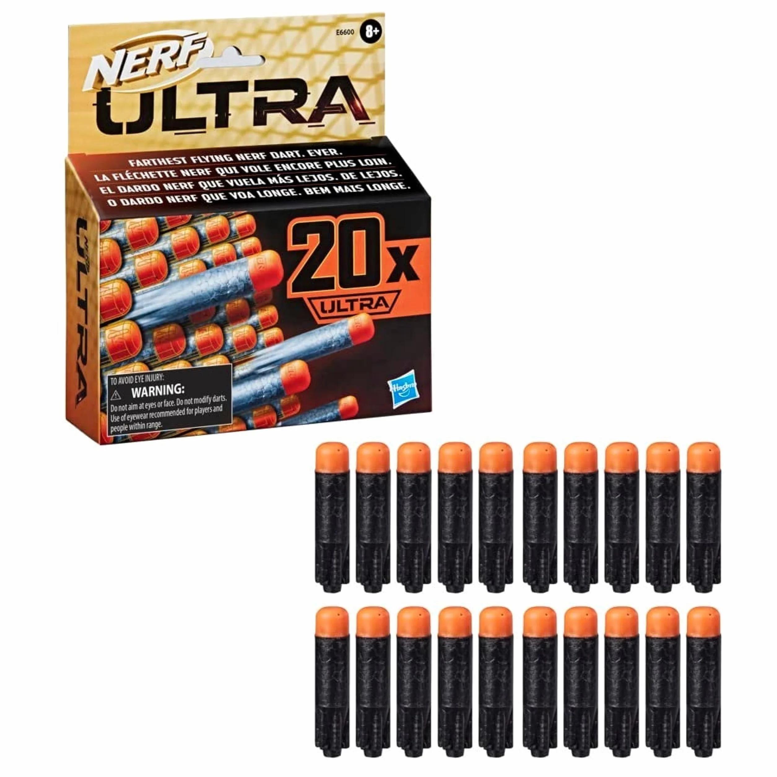 Hasbro Nerf Ultra Ricarica Dardi 20 Pezzi compatibile con Blaster Ultra