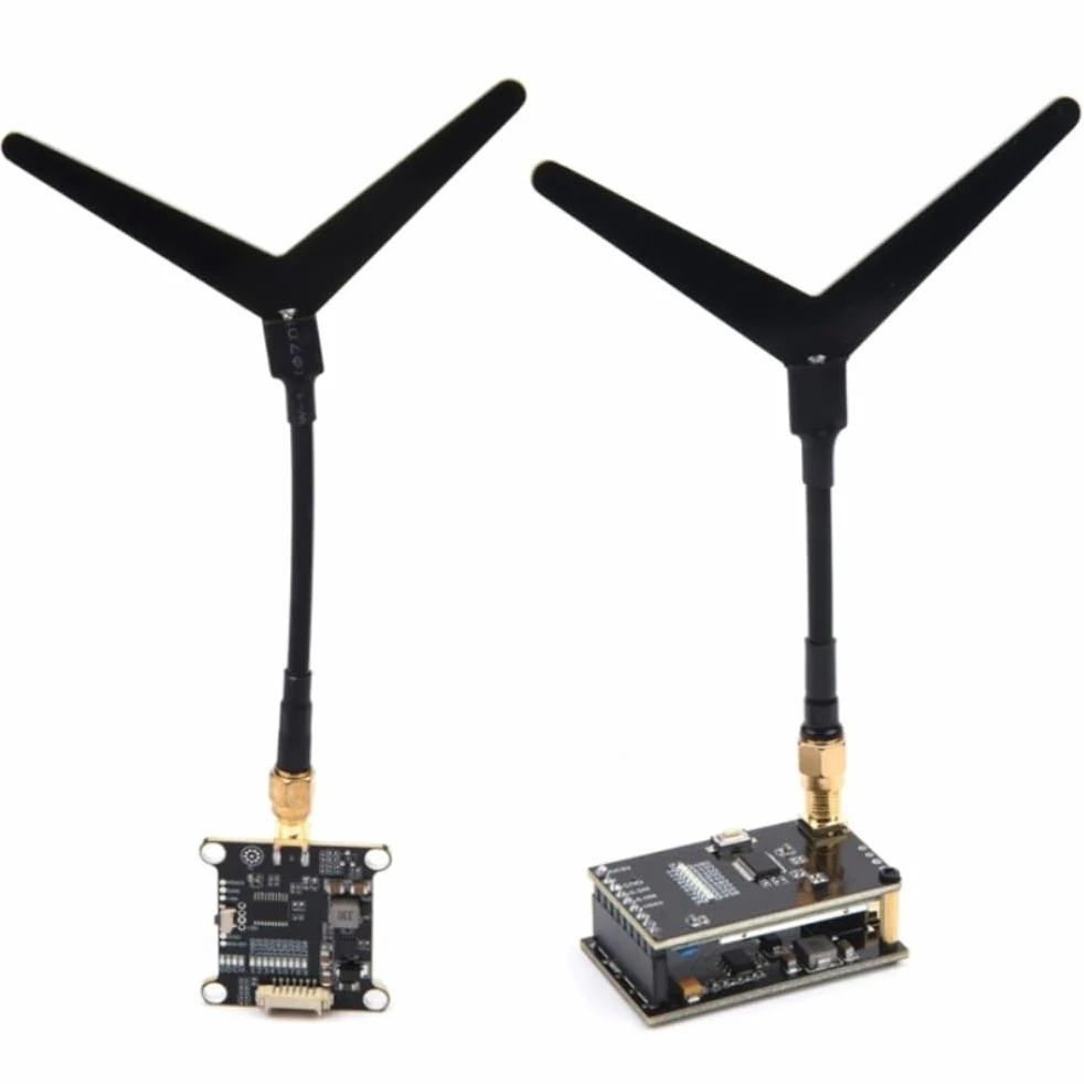 Trasmettitore 8CH TX e ricevitore FPV Combo adatto for modelli RC Drone Quad Enhancement 1.2G 0.1mW/25mW/200mW/1000mW(Only 1.2G 1W TX)