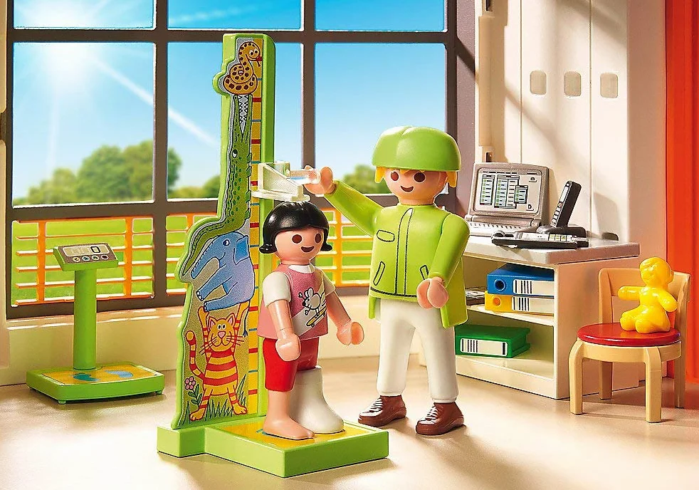 PLAYMOBIL City Life 6657, Ospedale dei Bambini per Bambini dai 4 Anni