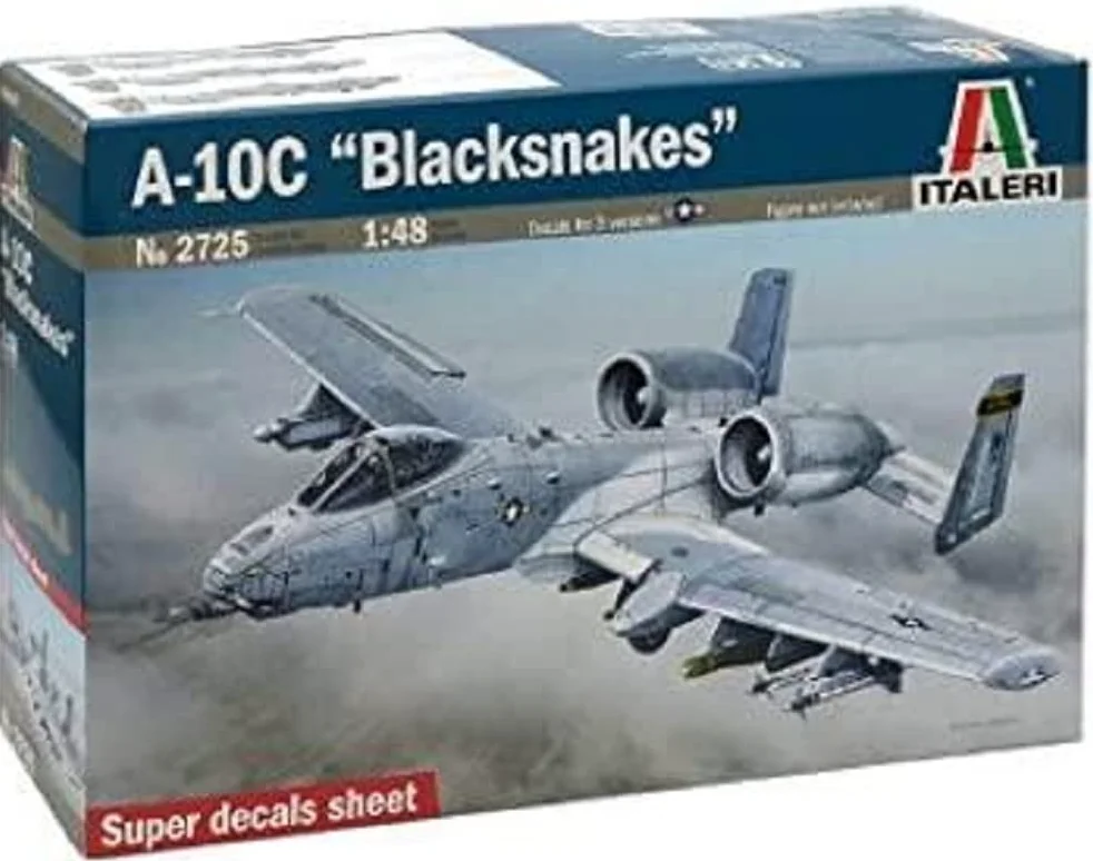 Italeri 2725 - A-10c "Blacksnakes" Model Kit Scala 1:48
