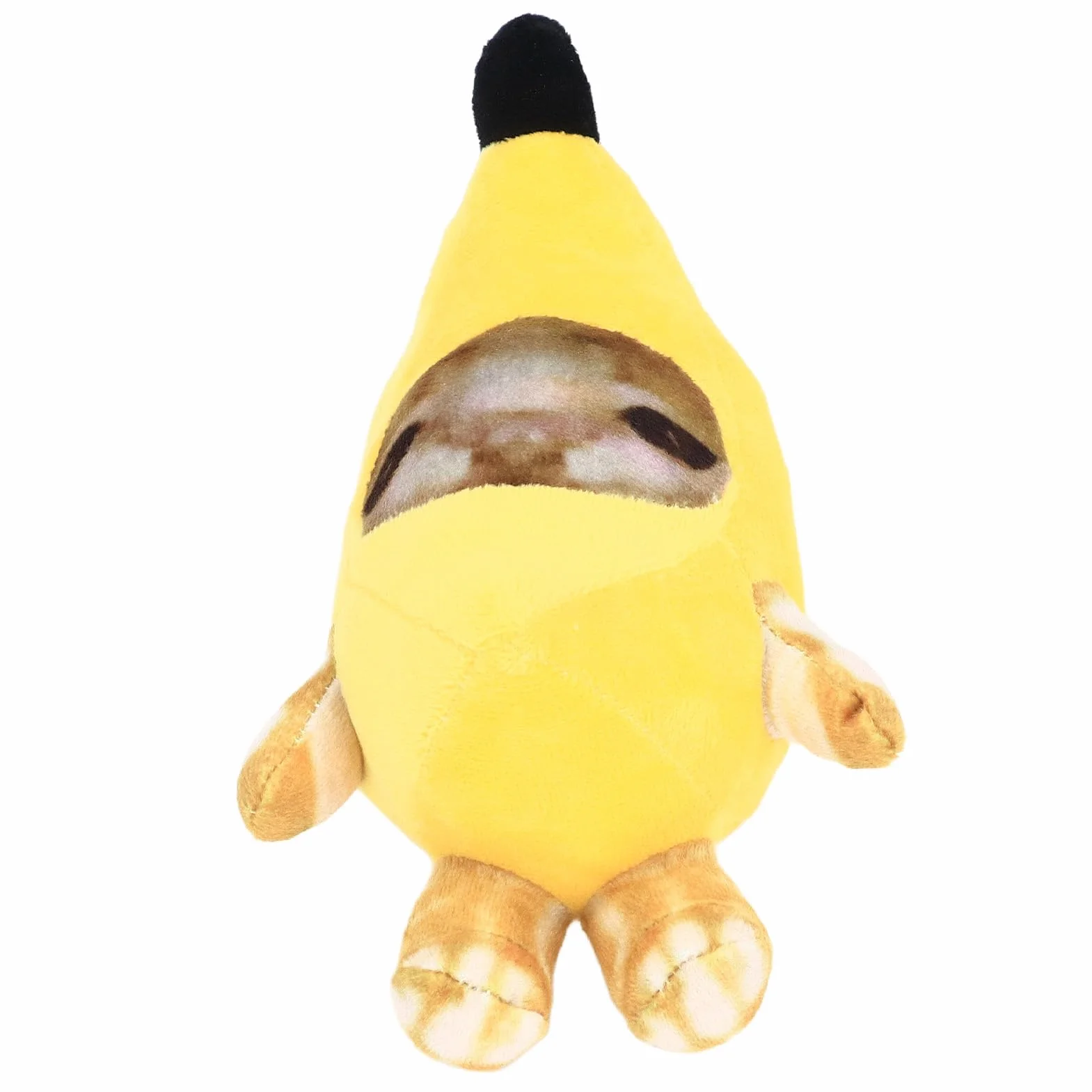 Animali di Peluche, Innovativo e Divertente Peluche Imbottito con Gatto Banana, Accogliente per la Decorazione Domestica (20 cm)