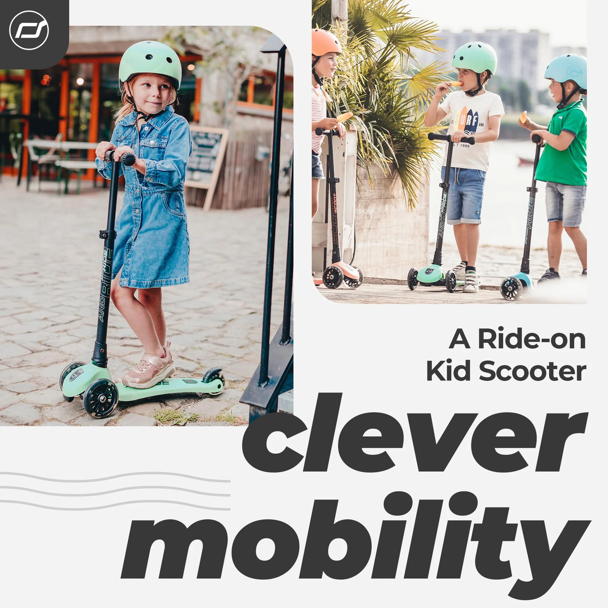 Scoot & Ride Highwaykick 3 LED Steel os