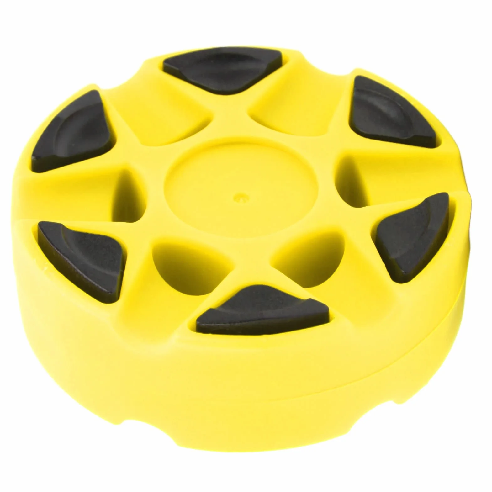 Cocoarm Disco da Hockey, Disco Durevole in Plastica Lucida per Allenamento, Design Facile da Scorrere per Uso Interno Ed Esterno di Hockey su Pista