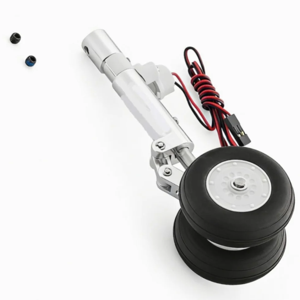 Puntone del carrello di atterraggio con ruota adatta for aereo a reazione Twin PJ50 RC da 70 mm(Nose)