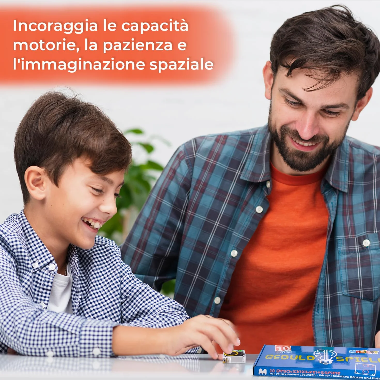 Magicat Set 10 Cubi Rompicapo Puzzle per Bambini e Adulti