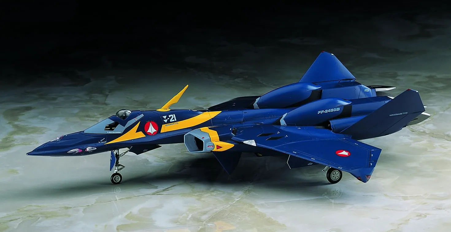 Hasegawa Kit modellino trasparente YF-21 Guld Goa Bowman - Scala 1:72, Età: 12+ anni