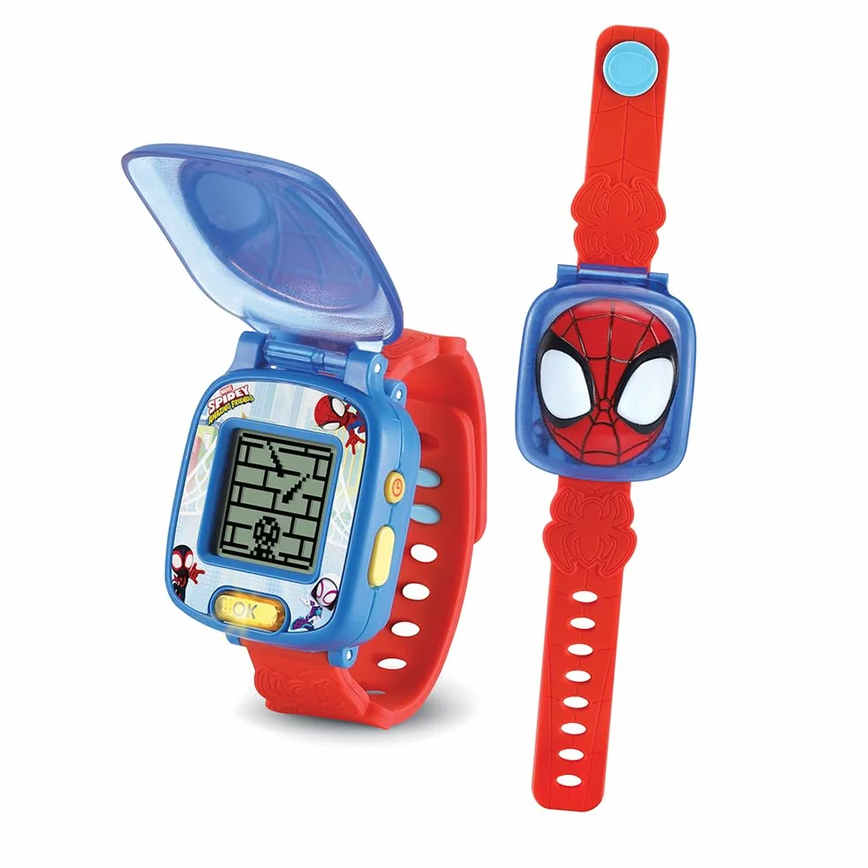 VTech - Orologio educativo di Spidey e la Sua supersquadra, Giocattolo per Bambini +3 Anni, Versione ESP