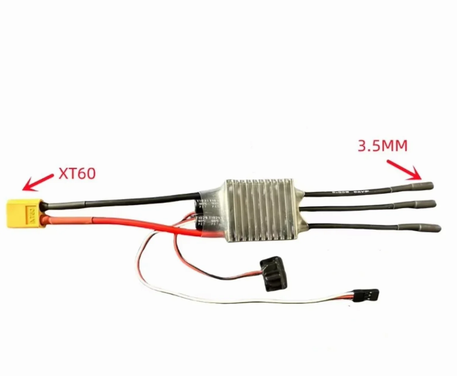 Per Axial Per Traxxas Per SCX10 Per TRX4 Per TRX6 1/8 RC Crawler Car AM32 60A 2~4S / 80A 2~6S Brushless ESC Programmazione Aggiornamento Connettore Regolatore Velocità Rc(60A Esc)