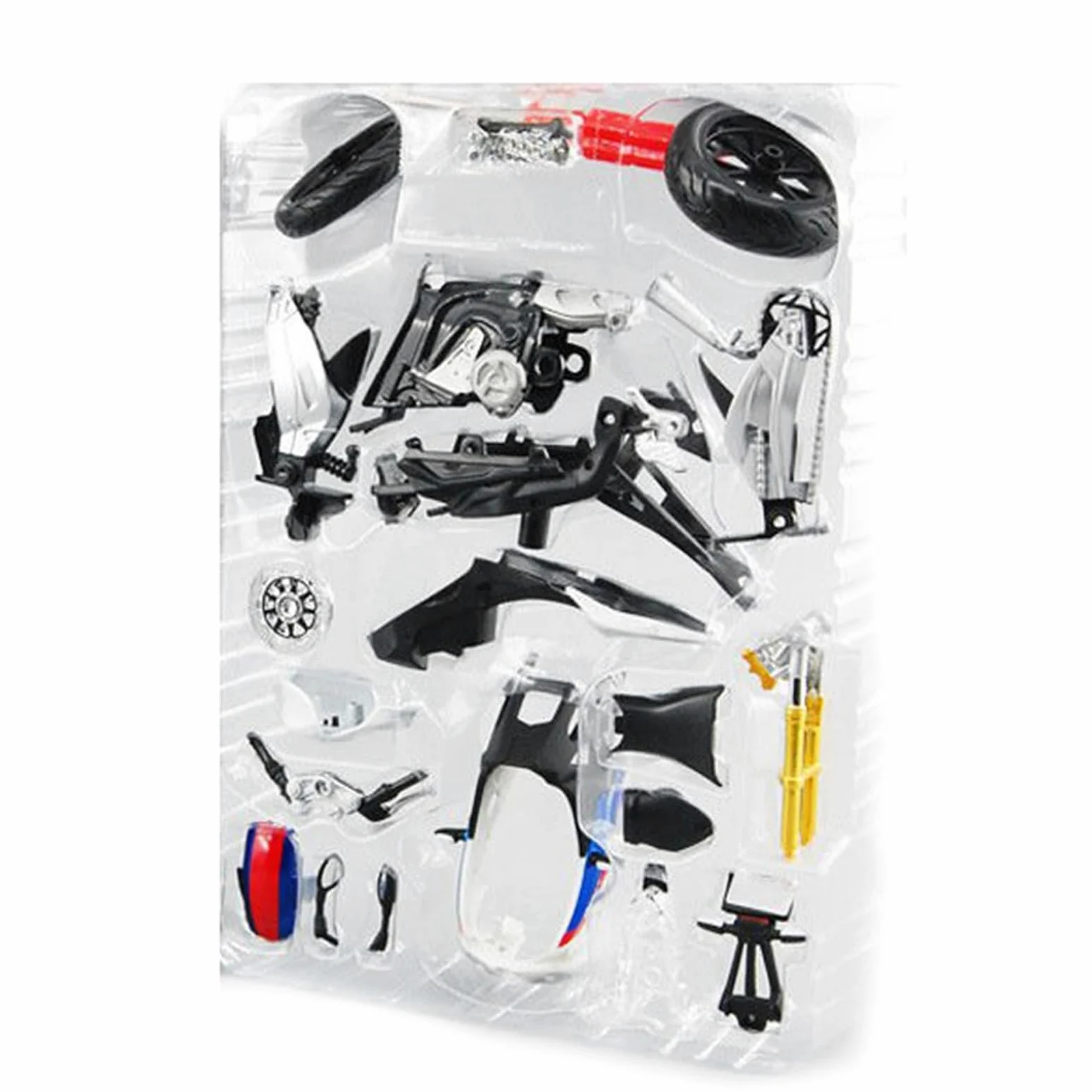 Giocattolo dell'eccellenza 1:12 Versione Assemblata Modello Di Motocicletta Giocattolo Collezione Veicoli Per Ammortizzatore Per BMW S 1000 RR