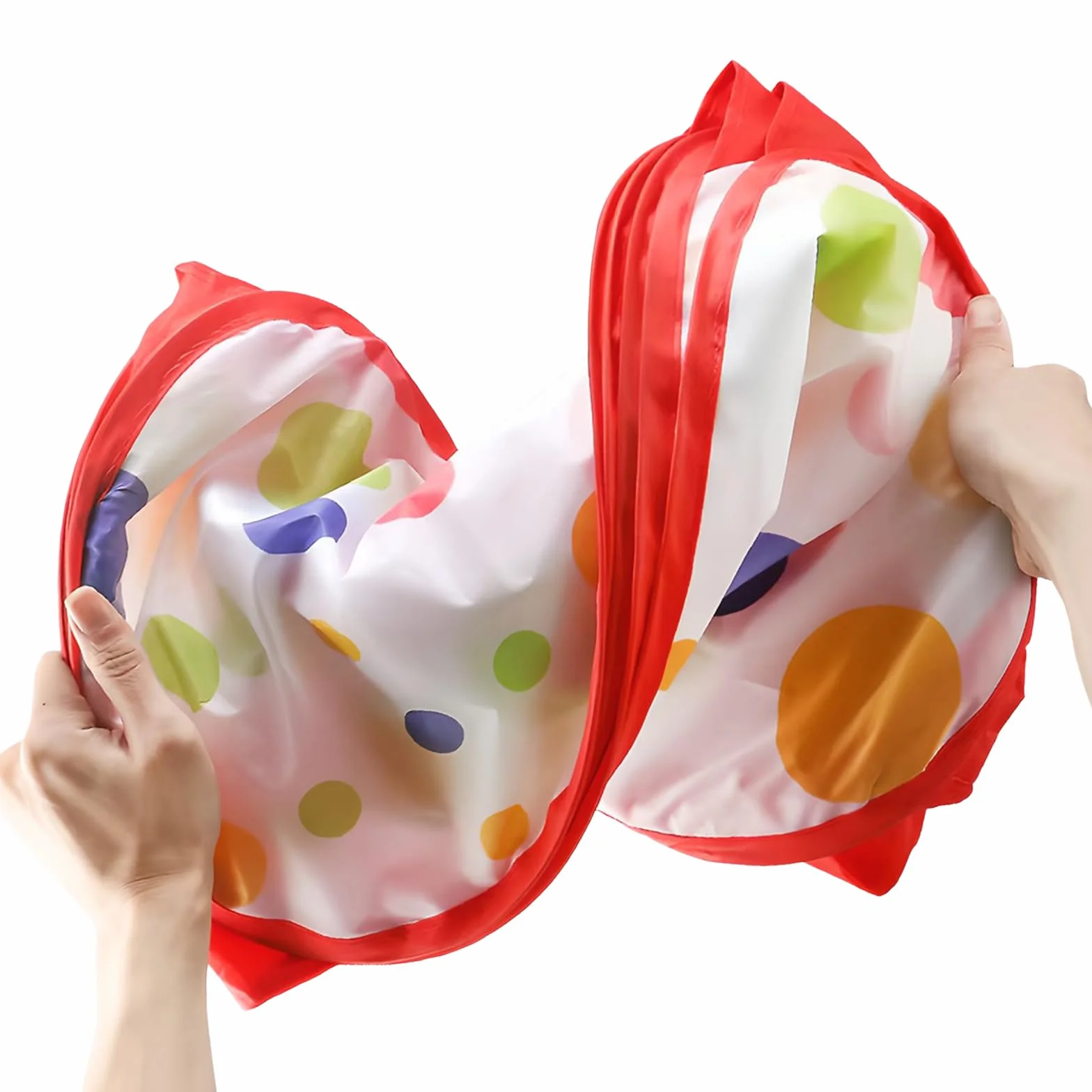 1.2m Tenda Piscina di Palline per Bambini con Cerniera Rossa Deposito di Borsa