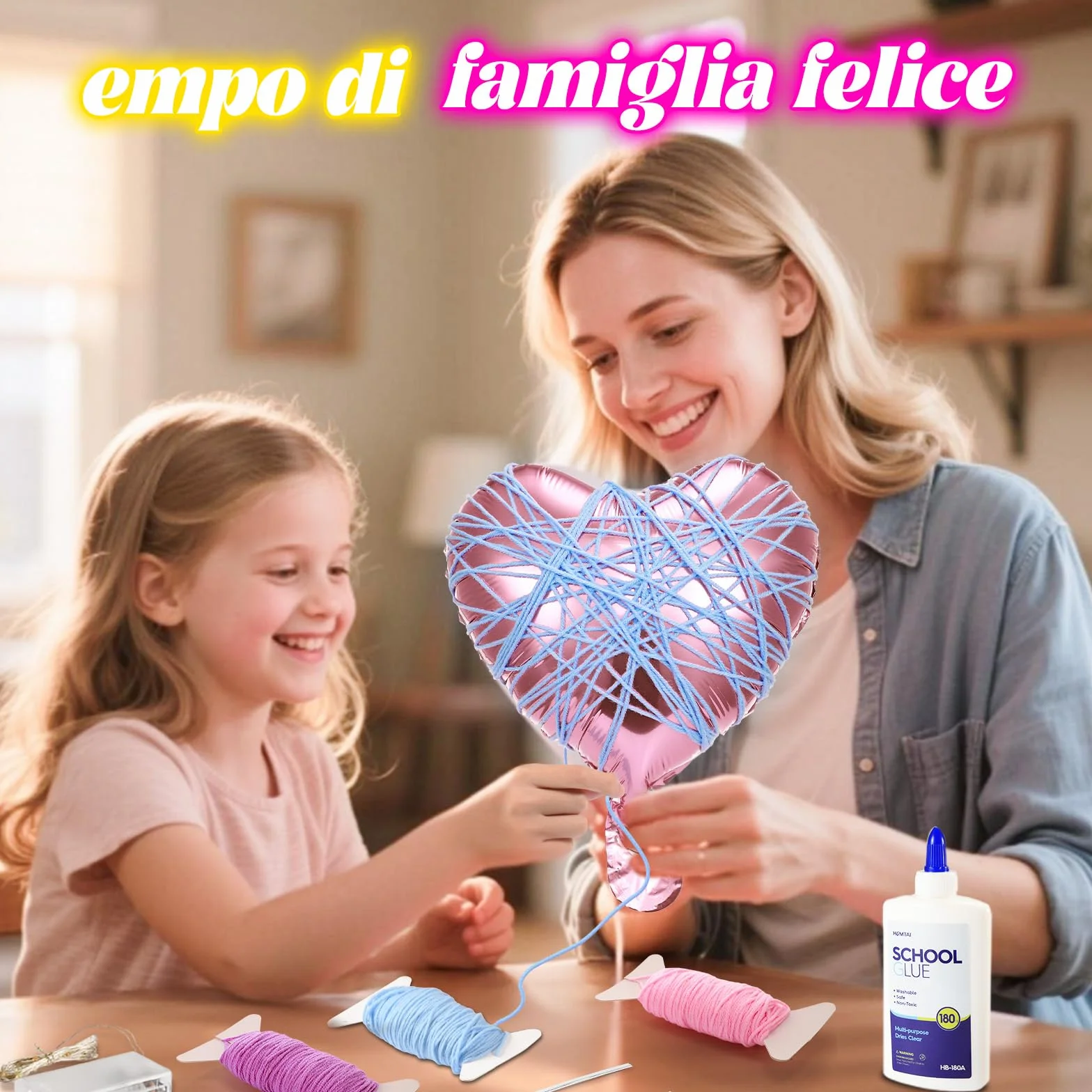 Hapikids Regalo Bambina 6 7 8 9 10 11 12 Anni, String Art Giochi Bambina 8-12 Anni Femmina Kit Fai da Te Regalo per Bambini 8-10 Anni String Art Regali di Compleanno per Bambini