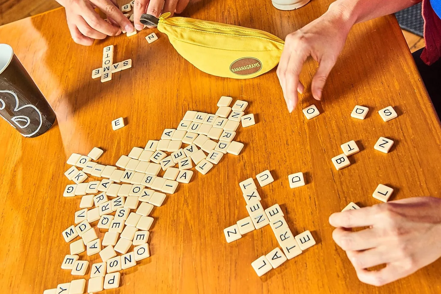 BANANAGRAMS, Word Game, Ages 7+, 1 - 8 Players, 15 Minute Playing Time