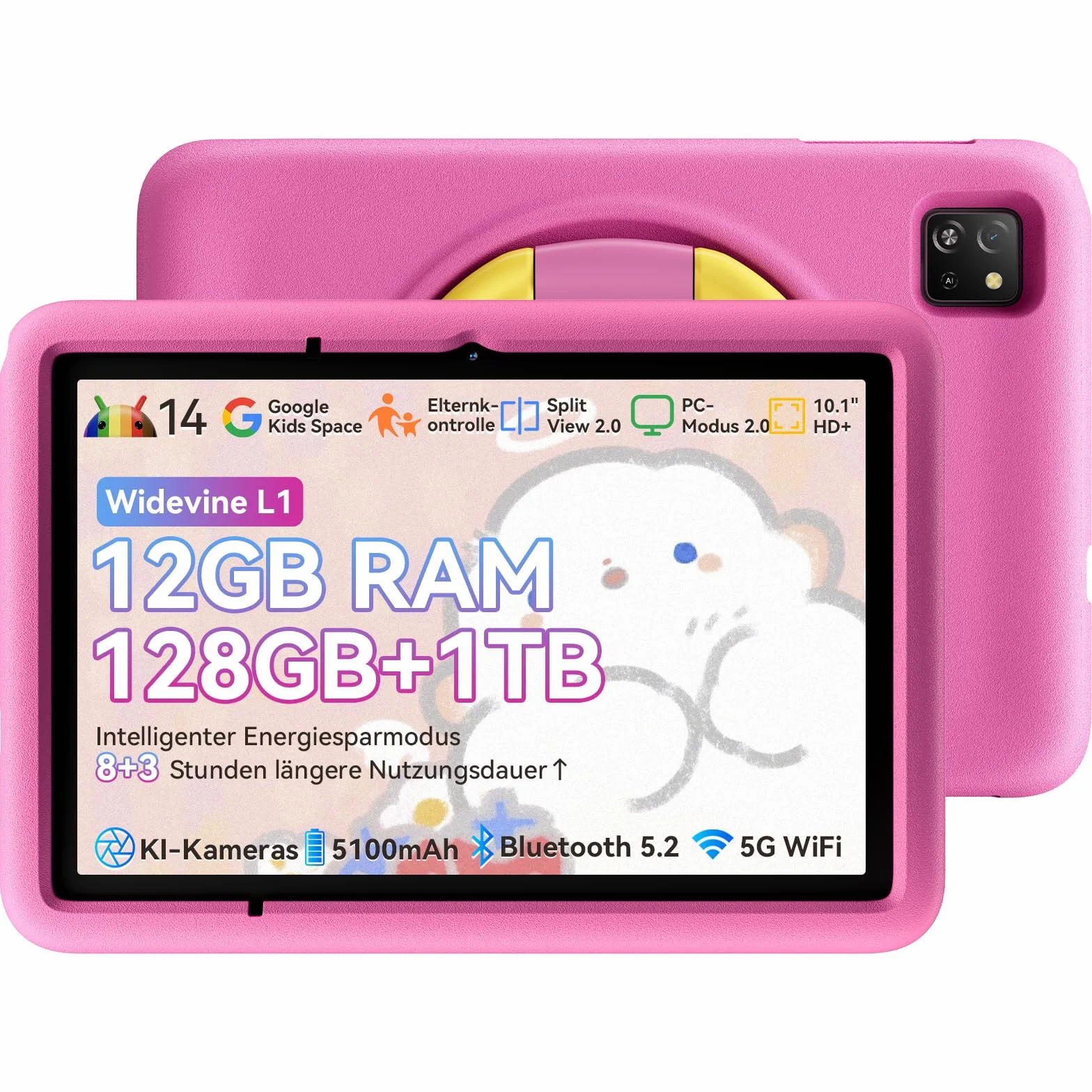 BLACKVIEW TAB A6 KIDS (WIFI - 10.1'' - 4/128GB) PINK
