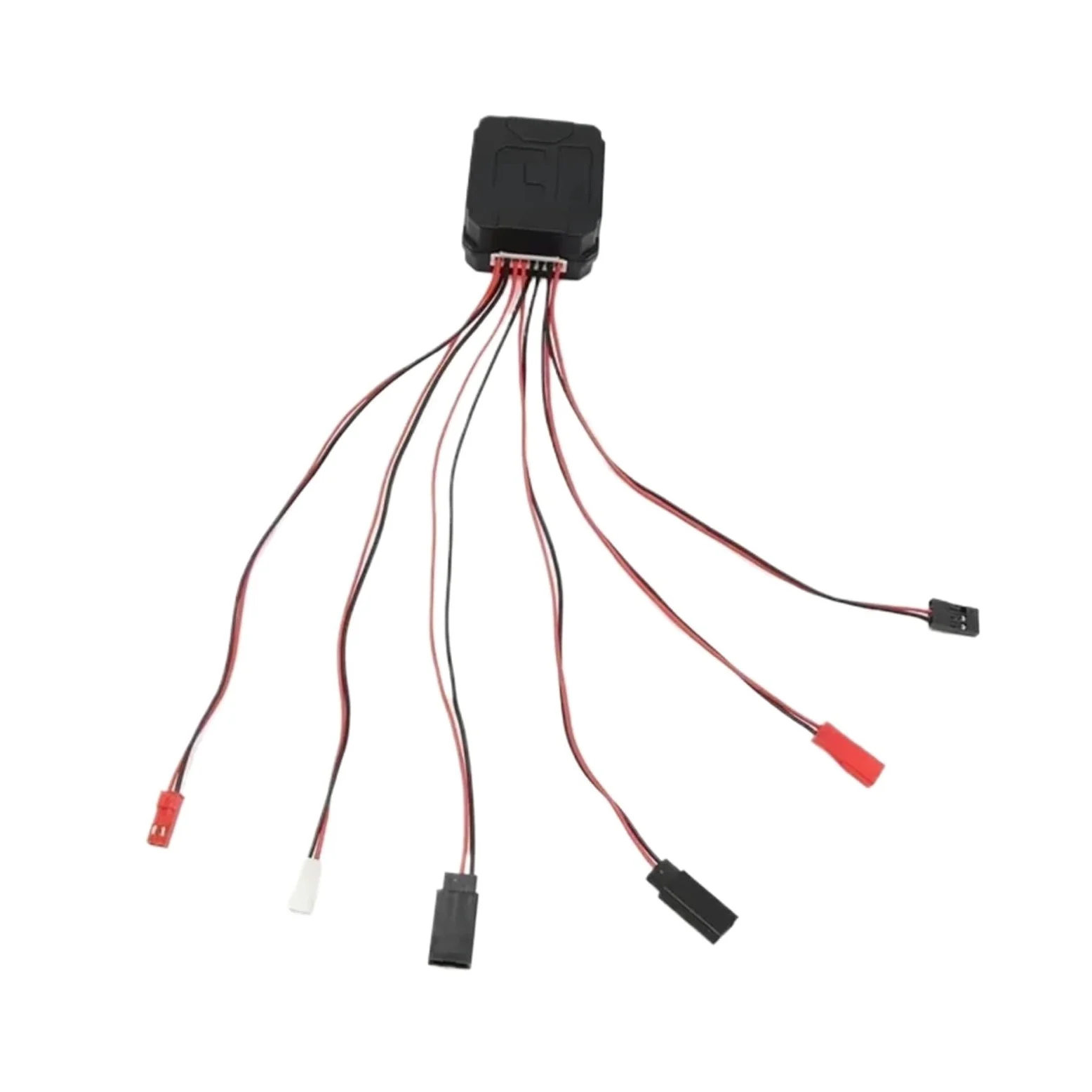 Esc Cingolata Rc Per Axial Per SCX10 90046 Per Traxxas Per TRX4 Per Redcat Per MST 1/10 Controller Per Verricello A 4 Vie E 4 Canali Accessori Per L'aggiornamento Di Autocarri Cingolati RC