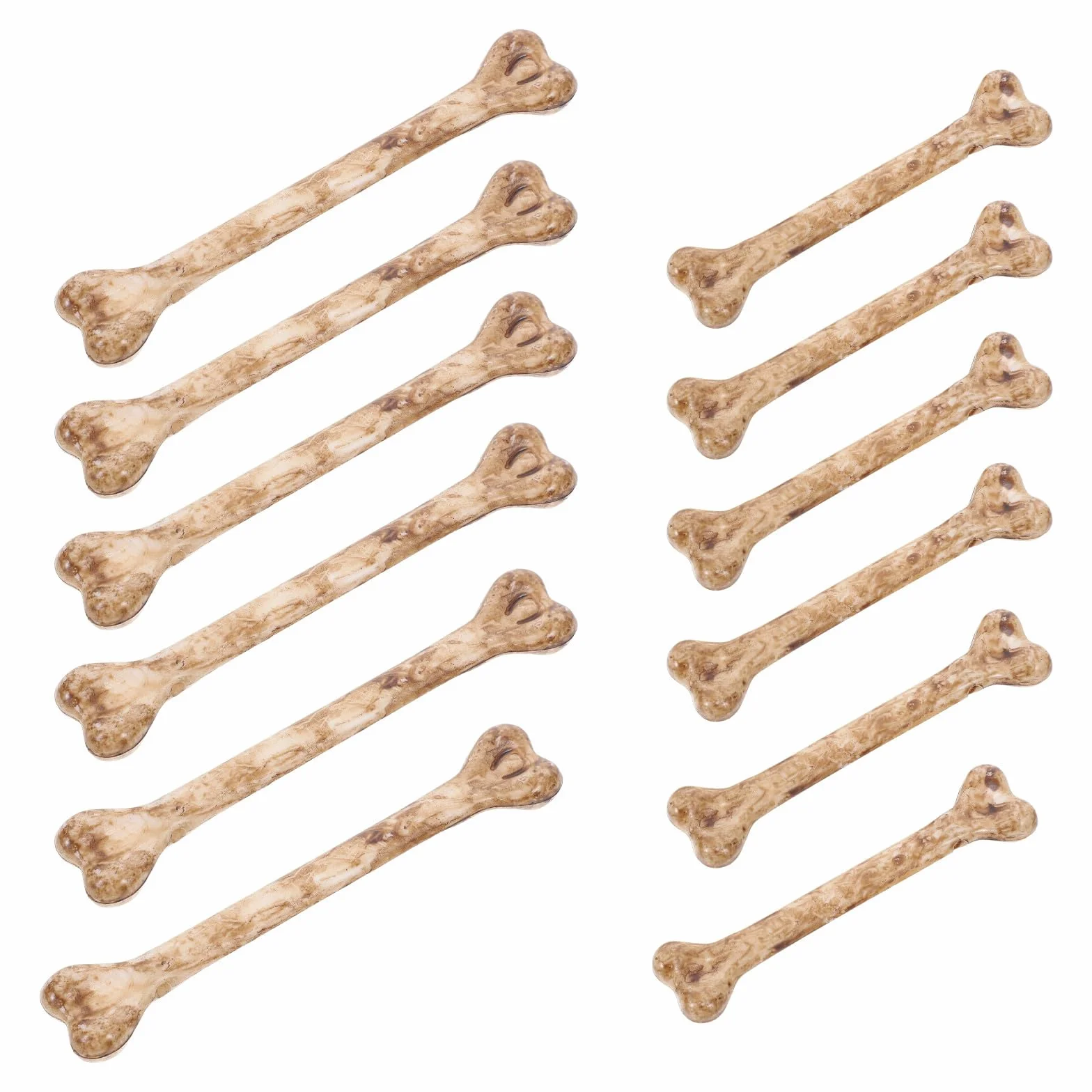 Set di 20 Ossa Finte Halloween in Plastica Aspetto Realistico per Decorazioni per Feste di Halloween e Scenari di Scherzi Divertenti