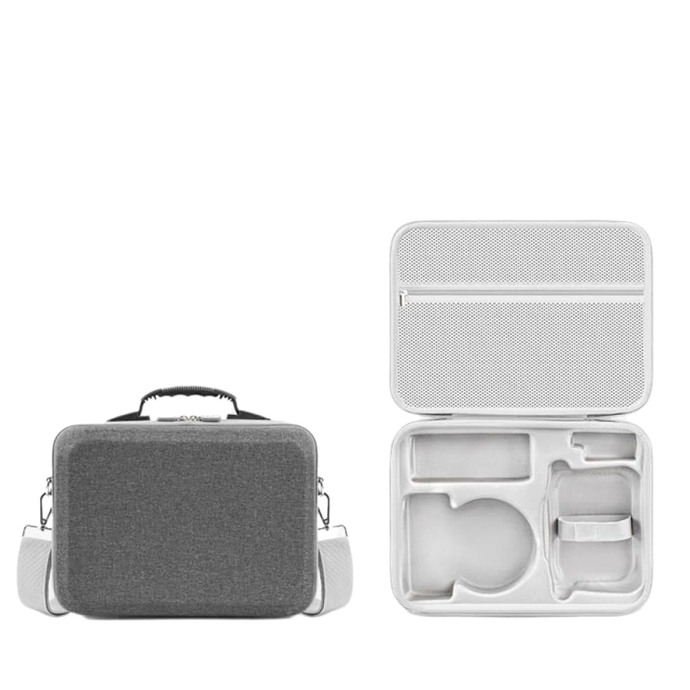 Custodia per DJI Flip, Borsa di Stoccaggio Portatile Custodia per Droni Borsa Accessori per Telecomando RC2 RCN3, Batteria per Droni, 35 x 26 x 12cm (Grigio)