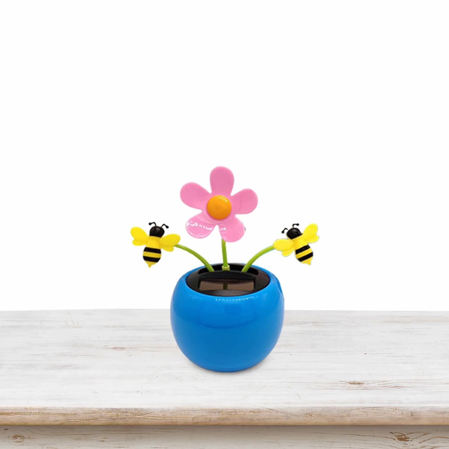 Happy Dancing Solar Flower - Ornamento solare per auto girasole,Car Dashboard Decor Solar Powered, ornamento per auto solare portatile per cruscotto, scrivania, camera da