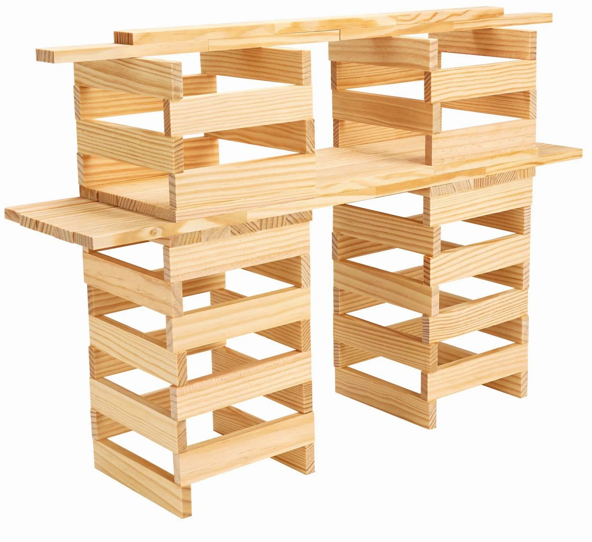 Jeujura - Tecap Classic - 100 pezzi - Giochi di costruzione - Per realizzare il maggior numero possibile di costruzioni - Lasciare libera la propria immaginazione - Manipolazione - Creatività - 8331