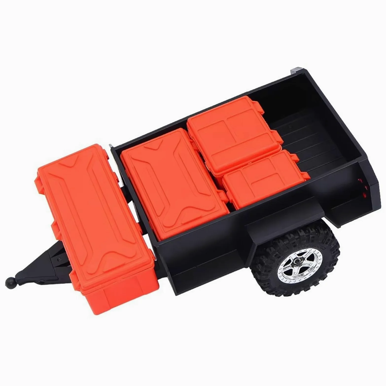 Compatibile Con TRX4M 1/18 RC Crawler Auto Parti Di Aggiornamento Accessori Ricambio Utilità Rimorchio Gancio E Scatola Immagazzinaggio Per Scala RC Riparazioni Modelli