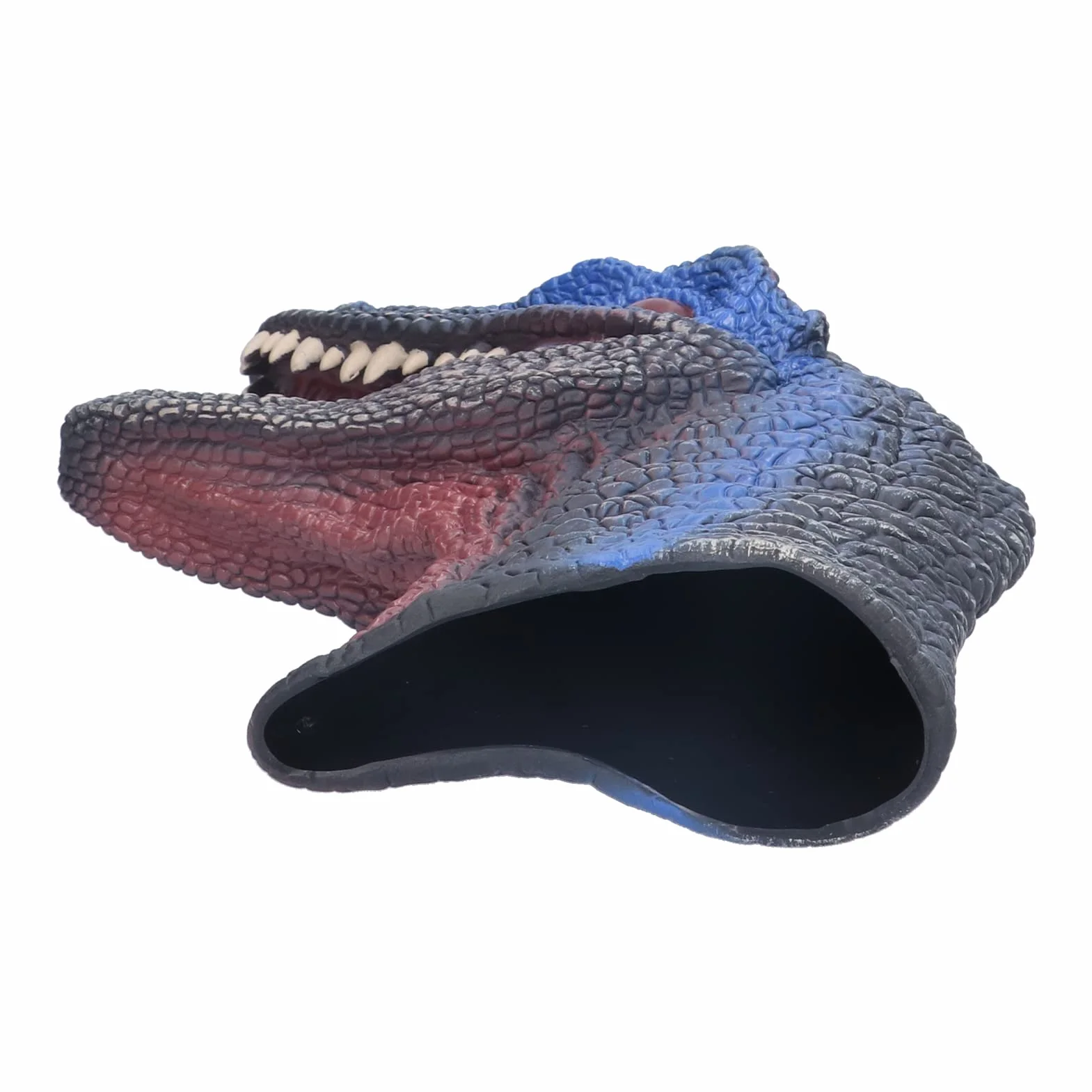 Burattino a Mano a Forma di Dinosauro, Giocattolo Interattivo in Morbida Gomma Atossica per Bambini