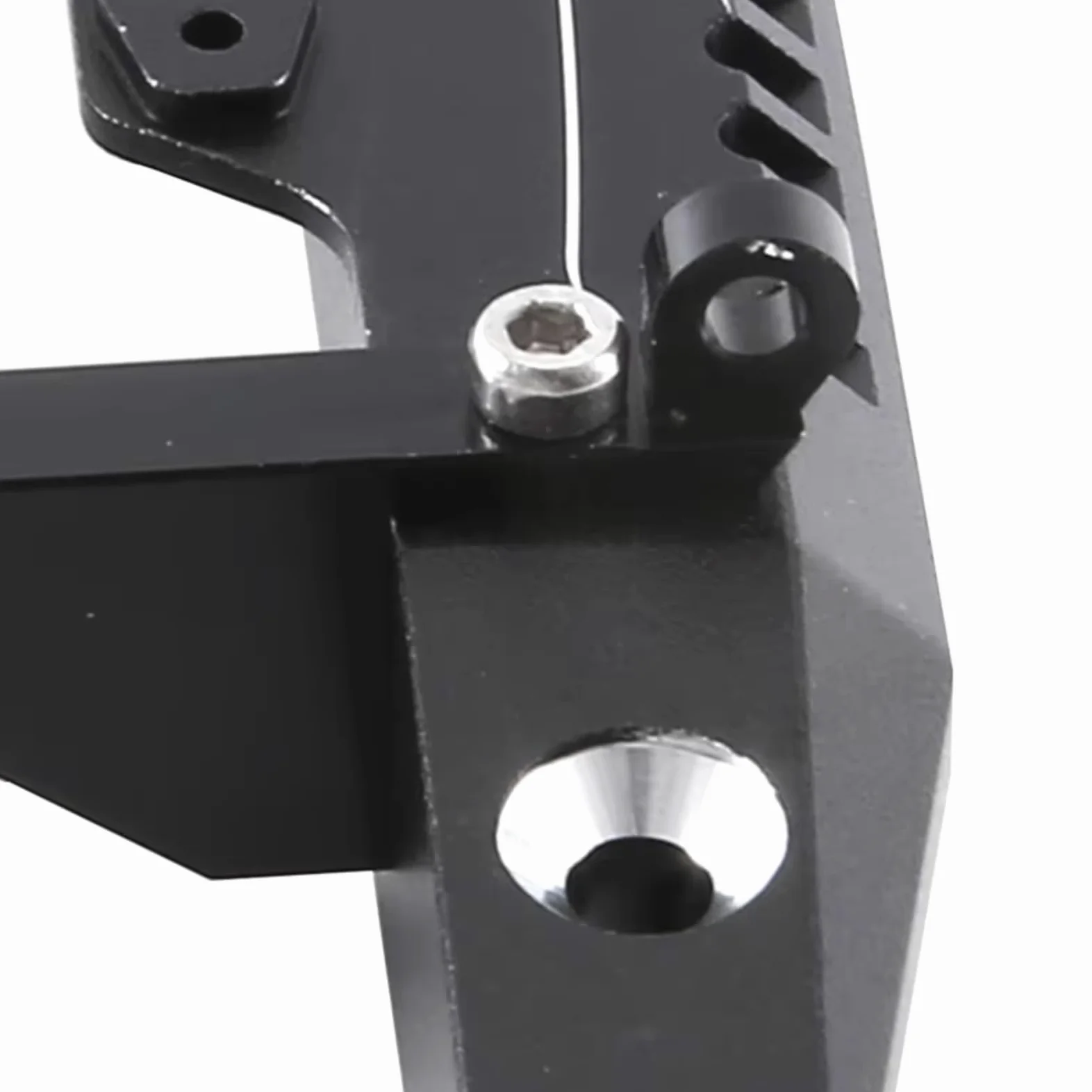 Parti per Auto RC per Traxxas per TRX4M 1/18 RC Crawler Car Upgrade Parts Paraurti Anteriore Metallo con Gancio di Traino