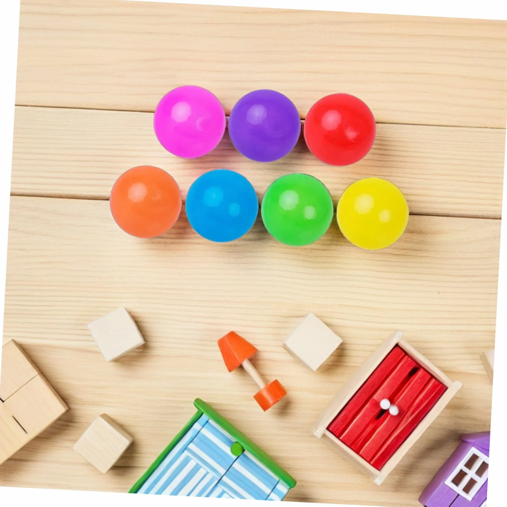 100pezzi Palline di Plastica Colorate per Piscina da Gioco per Ragazzo Ragazza Morbide e Sicure per Casetta da Gioco Tunnel e Piscina Accessori per Giochi all Aperto Chiuso