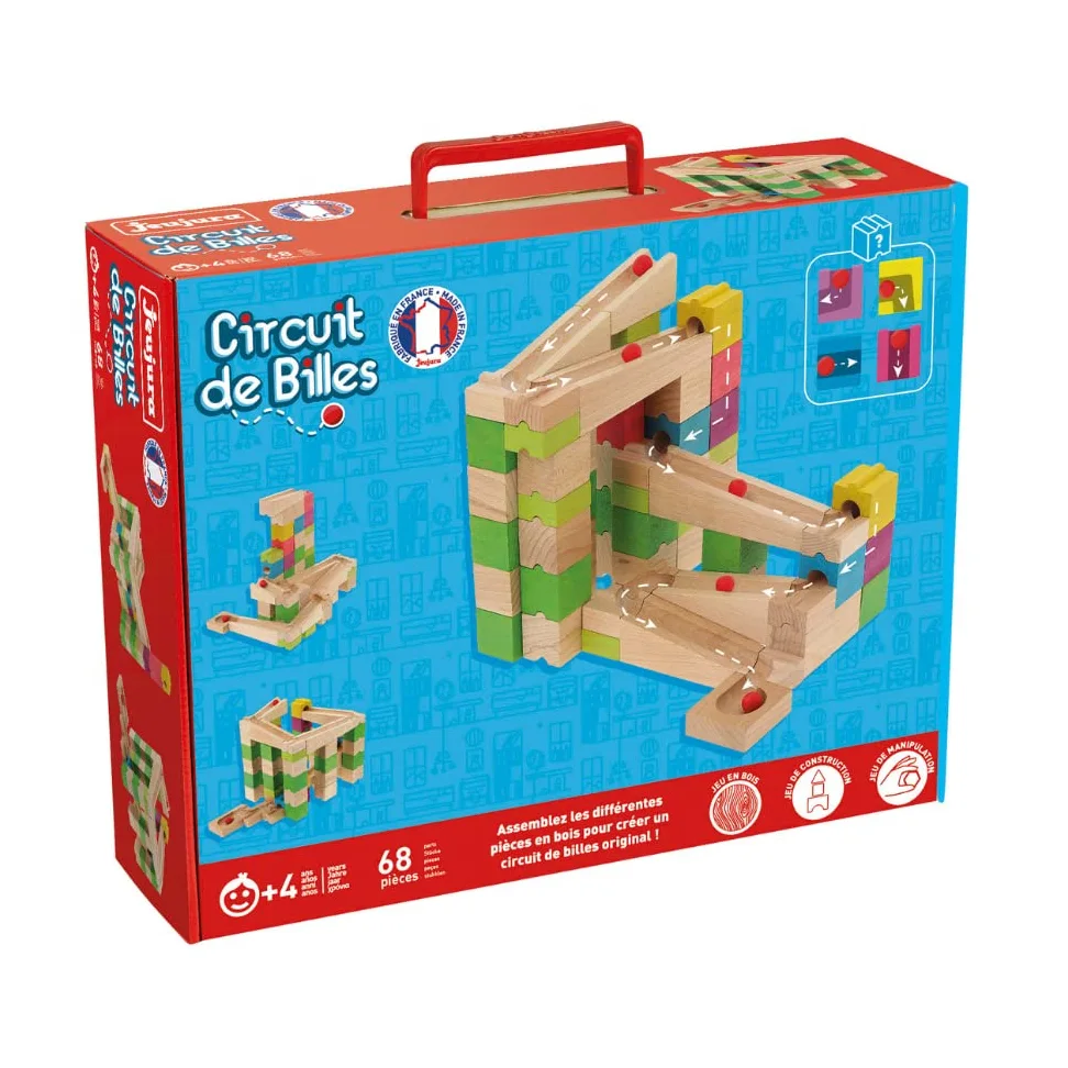 Jeujura - Marble run-68 pz set da costruzione, multicolore (J8366)
