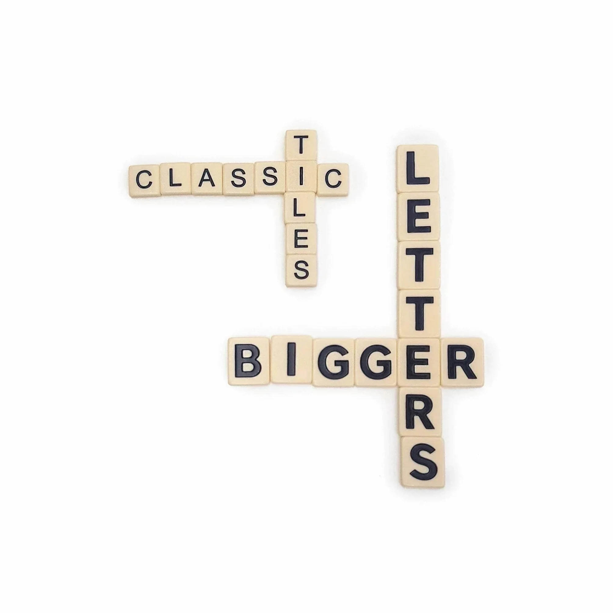 BANANAGRAMS , Bananagrams Big Letter , Word Game , Ages 7+ , 1-8 Players , 10+ Minutes Playing Time
