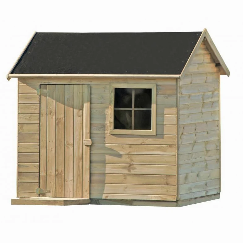 Casetta da giardino per bambini in legno Domus "Mattia", 161x127x158 cm.