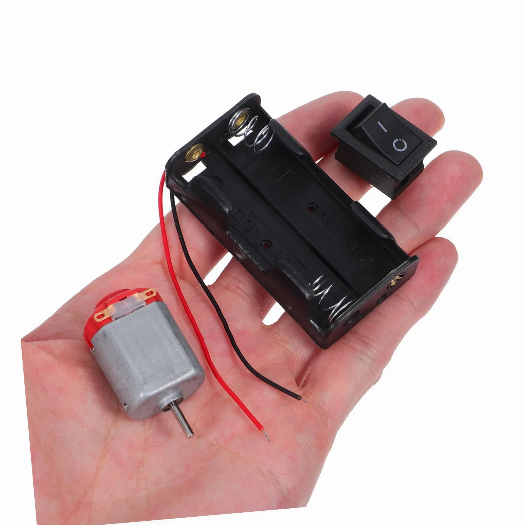 TOYANDONA Kit di Costruzione di Circuiti Elettrici per Ragazzo Ragazza con Motore Dc e Ingranaggi Meccanici in Plastica Set di Esperimenti Scientifici di Fisica per Progetti di Apprendimento