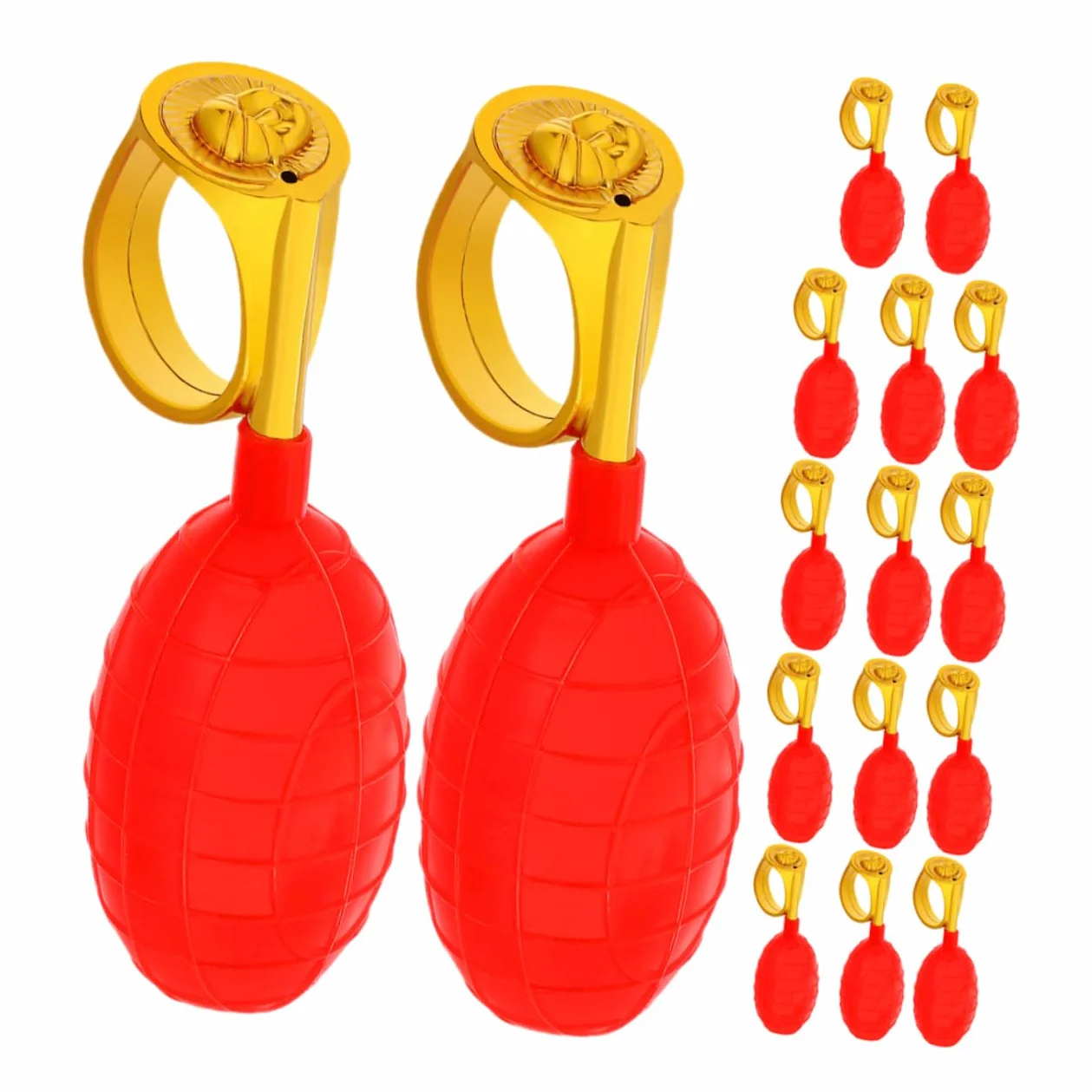 Hemobllo 16 Pezzi Anello Spruzza Acqua Giocattolo Scherzo Pesce D'Aprile Gadget Estivo Divertente Per Adulti E Bambini Feste E Eventi
